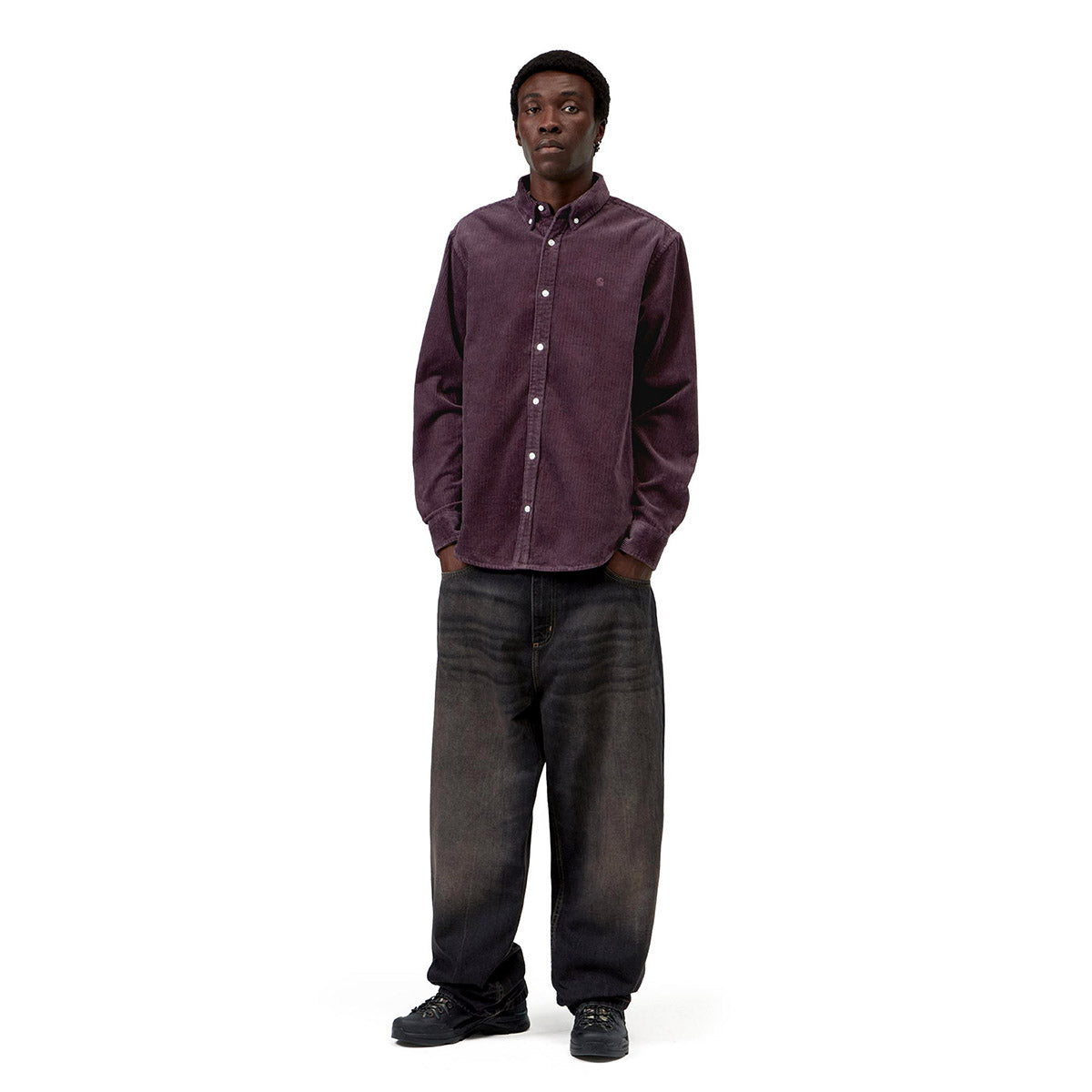 Carhartt WIP L/S Madison Cord Shirt カーハートワークインプログレス L/S マディソン コード シャツ I029958【メンズ 長袖シャツ コーデュロイシャツ コットンコーデュロイ 26FW】