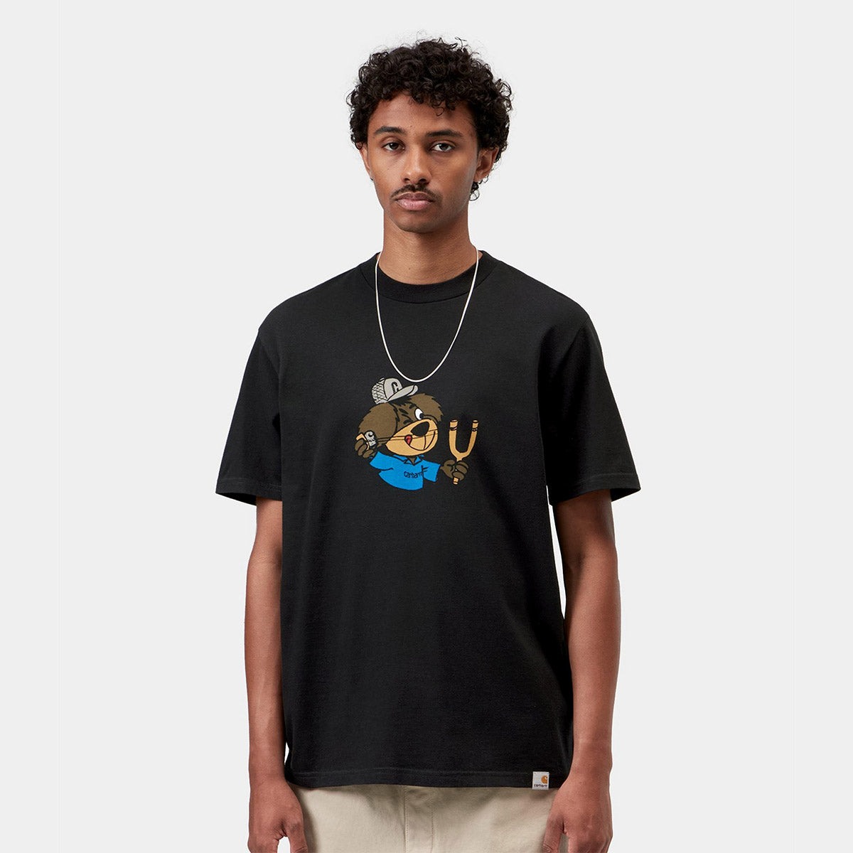 Carhartt WIP S/S SLINGSHOT T-SHIRT カーハートワークインプログレス S/S スリングショット Tシャツ I037232【メンズ 半袖Tシャツ グラフィックTシャツ プリントTシャツ 26FW】