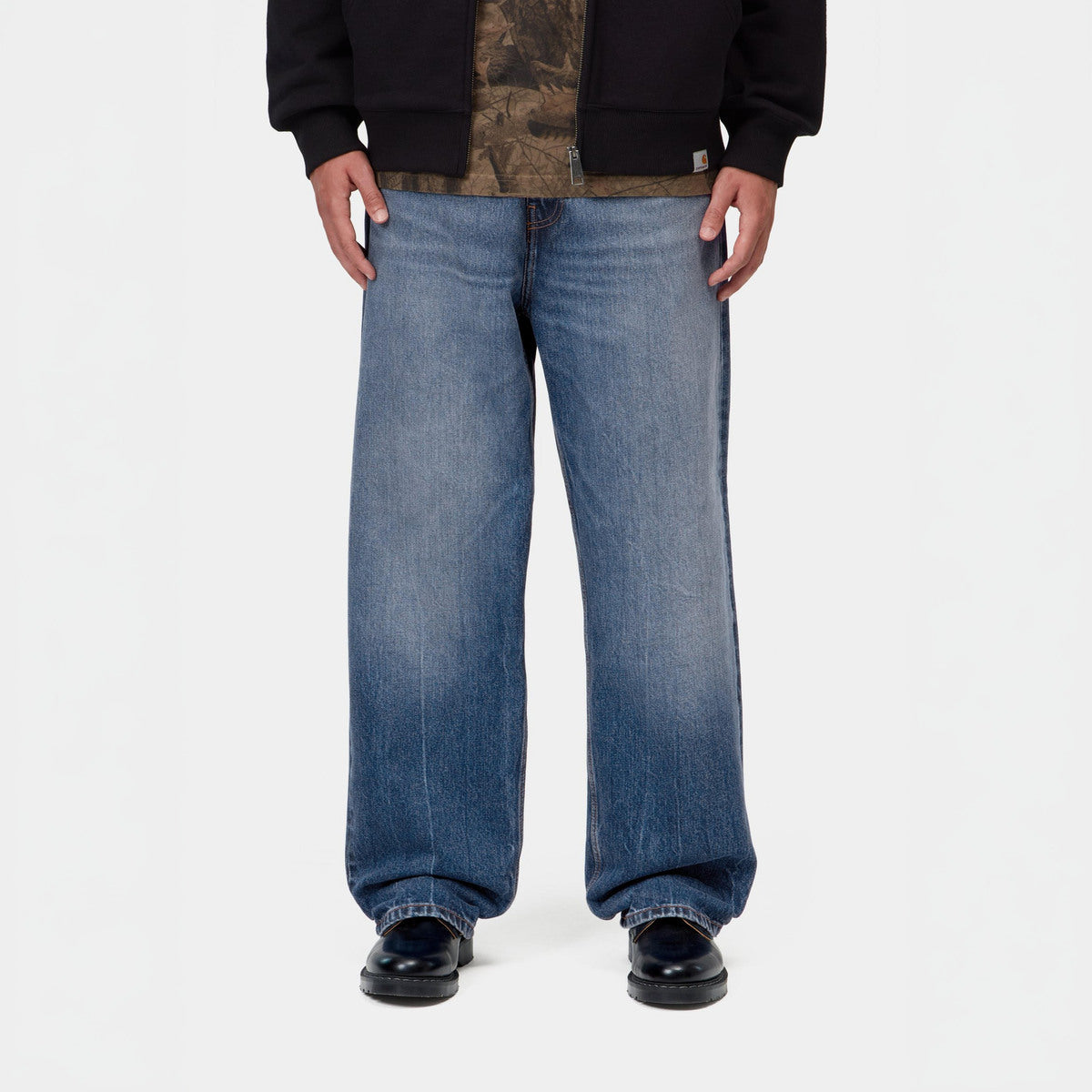 Carhartt WIP PAYSON PANT カーハートワークインプログレス ペイソン パンツ I037534017X26FW【メンズ デニム ワイドストレートフィット レギュラーウエスト ジップフライ 5ポケット 26FW】