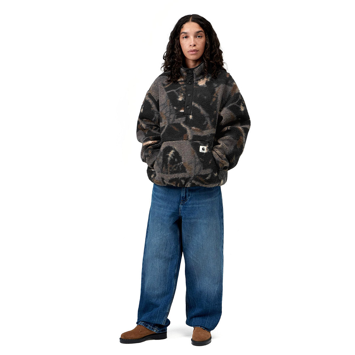 Carhartt WIP Elliot High Neck Liner カーハートワークインプログレス エリオット ハイネック ライナー I0322413X8XX26FW【レディース フリースライナー ポリエステルパイル ヘビーウェイト 26FW】