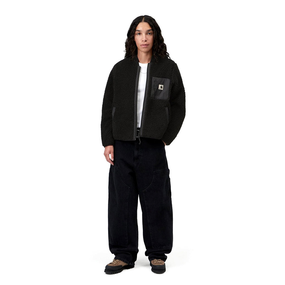Carhartt WIP Janet Liner カーハートワークインプログレス ジャネット ライナー I035697【レディース ボアジャケット カジュアル デイリーユース シンプル 26FW】