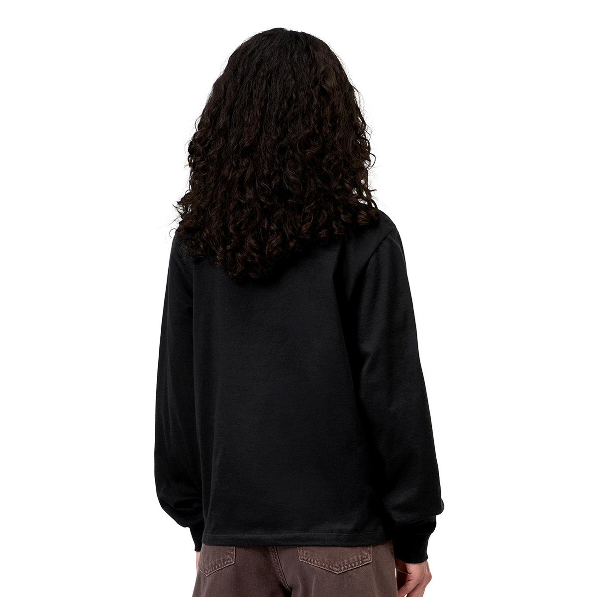Carhartt WIP L/S POCKET SMALL HEART T-SHIRT カーハートワークインプログレス W ロングスリーブ ポケット スモールハート Tシャツ I037167【レディース 長袖Tシャツ ロンT コットンジャージー レギュラーフィット パッチ 26FW】