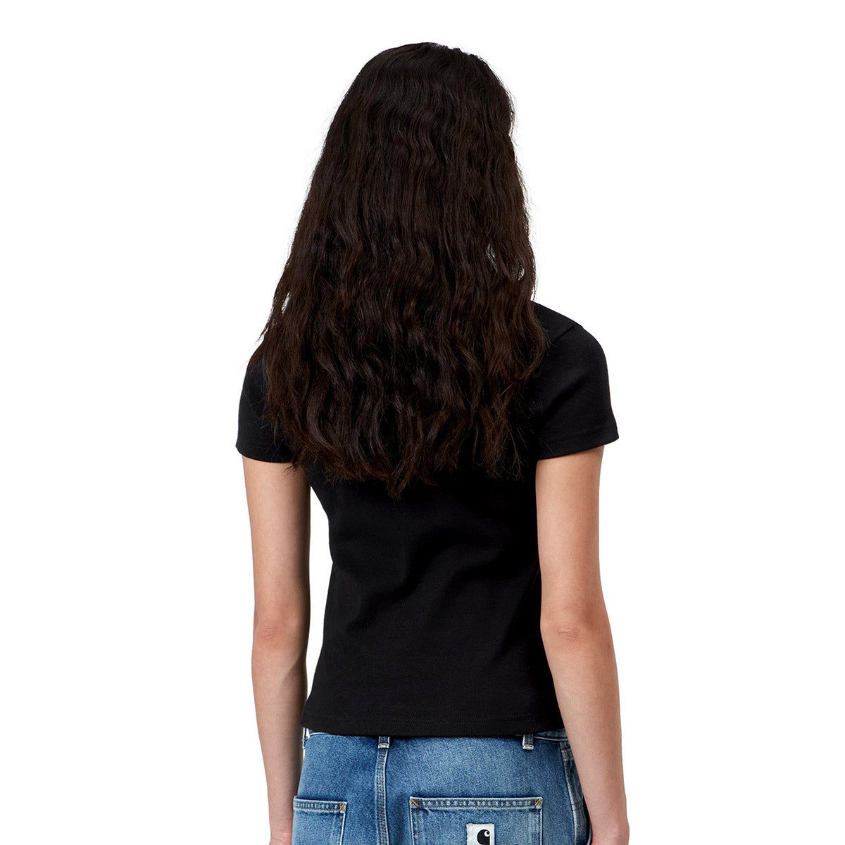 Carhartt WIP W' S/S SMALL HEART PATCH T-SHIRT カーハートワークインプログレス W ショートスリーブスモールハートTシャツ I037170【レディース 半袖Tシャツ コットンジャージー レギュラーフィット パッチ 26FW】