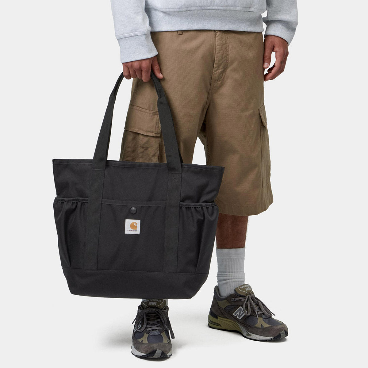 Carhartt WIP CLAPTON TOTE BAG カーハートワークインプログレス クラプトン トートバッグ I03688589XX26FW【メンズ トートバッグ ショルダーバッグ 2WAYバッグ 撥水 軽量バッグ 26FW】