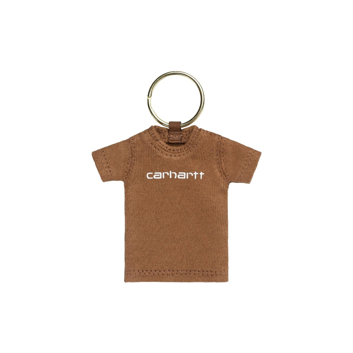 Carhartt WIP Mini Script T-Shirt Keychain カーハートワークインプログレス ミニ スクリプト Tシャツ キーチェーン I037324【メンズ キーリング キーホルダー Tシャツ ロゴプリント 26FW】
