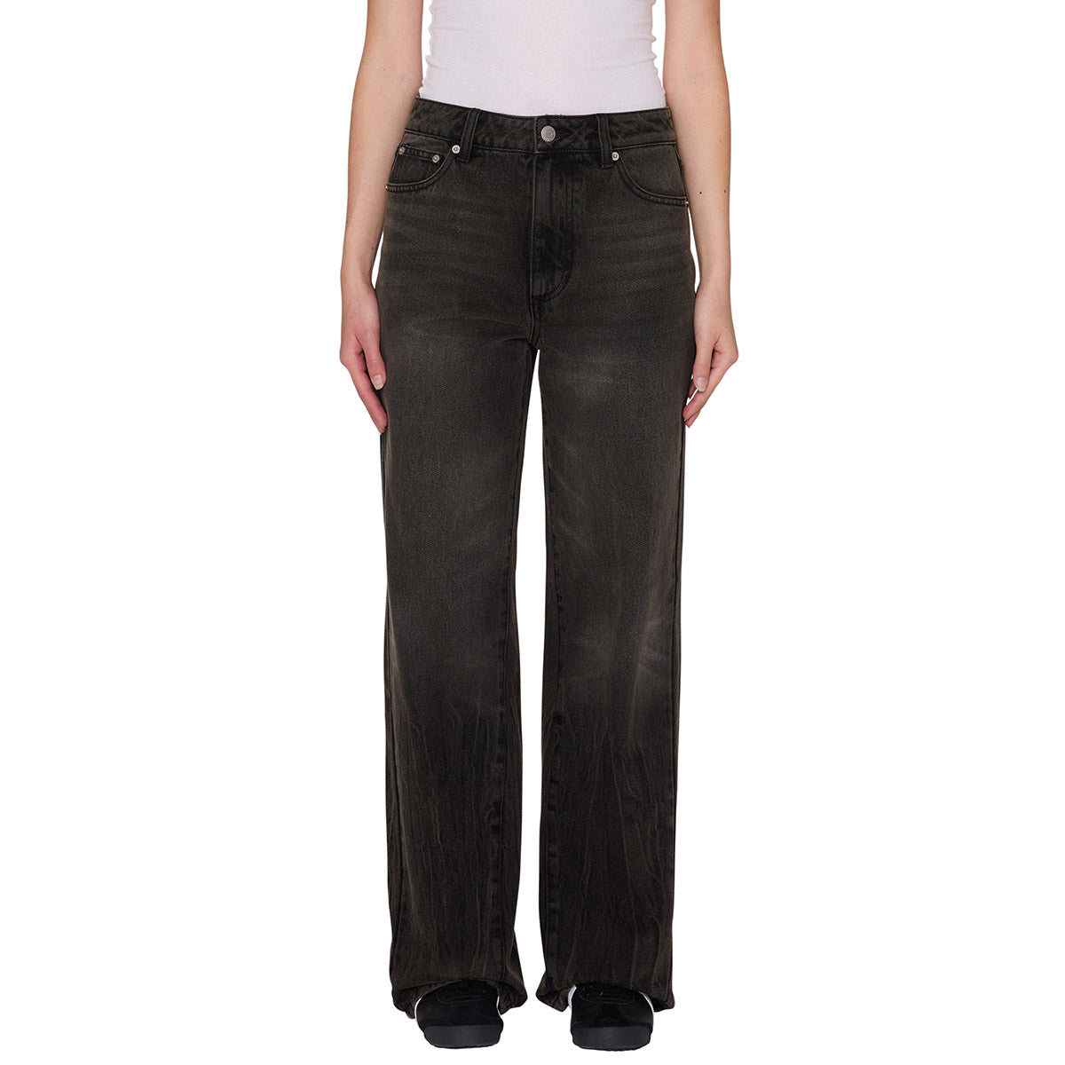 OBEY ELARA 5 POCKET DENIM オベイ エララ 5ポケット デニム 242010070【レディース デニム フレアシルエットジッパーフライ 26FW】