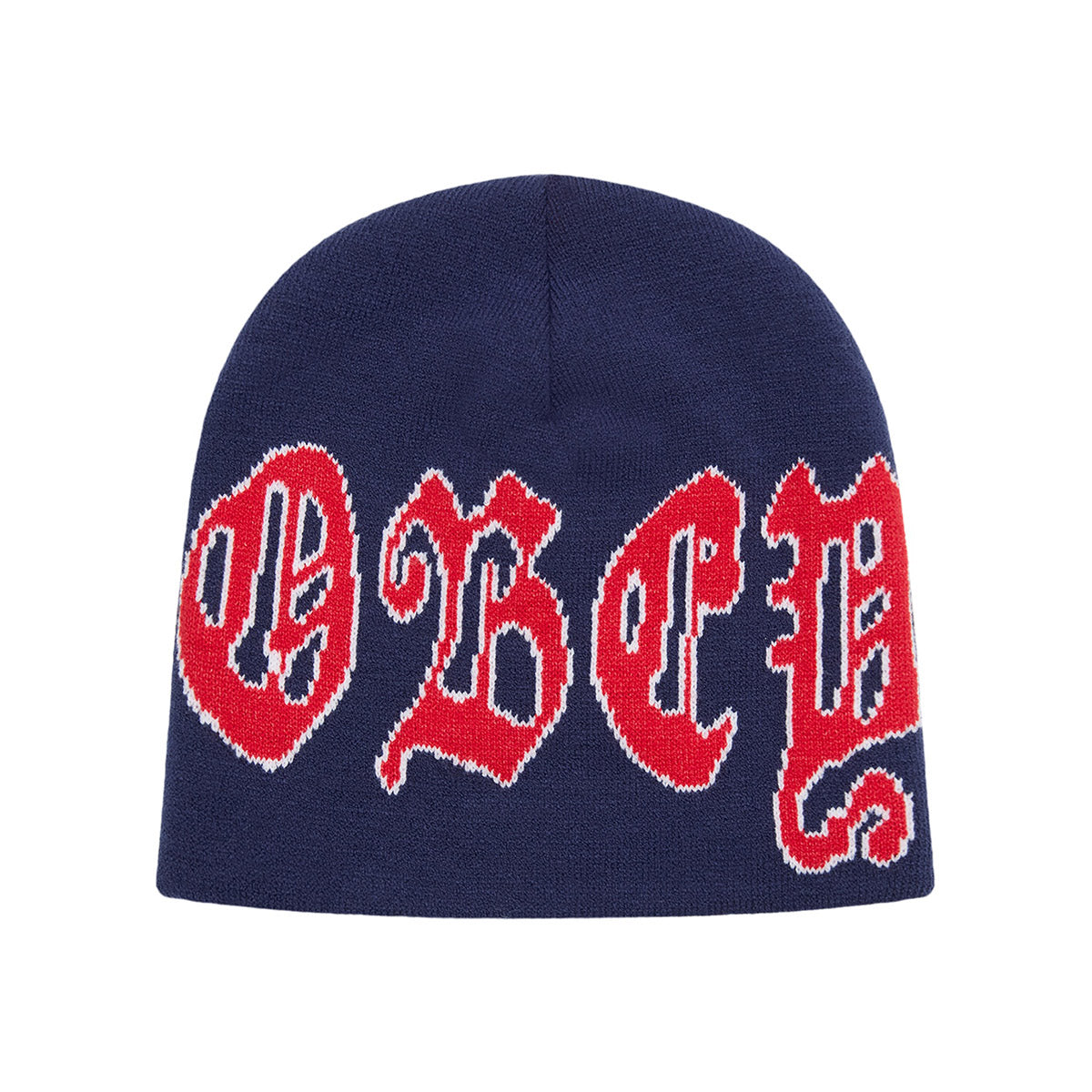OBEY STINA BEANIE オベイ スティナ ビーニー 100030245【メンズ 折り返しなしビーニー ニット帽 ジャージーニット インターシャ編み 26FW】