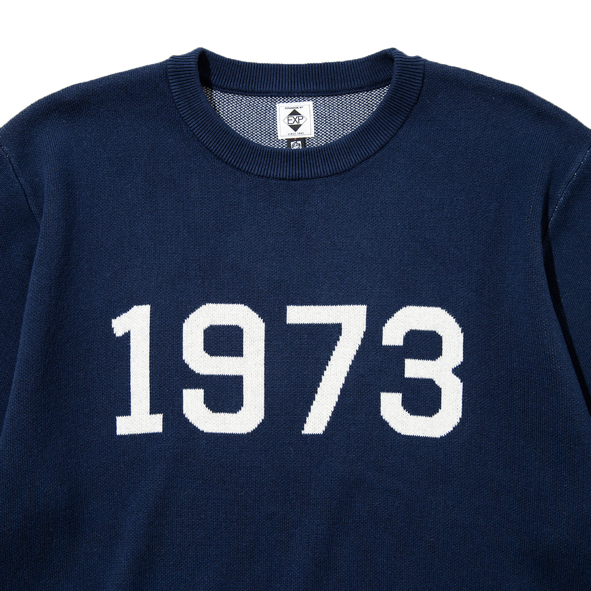 EXPANSION NEW YORK CODE SEDGWICK SWEATER エクスパンション ニューヨーク コード セドウィック セーター 014C【メンズ ニットウェア ヘビーウェイト仕様 ルーズシルエット ストリート 26FW】