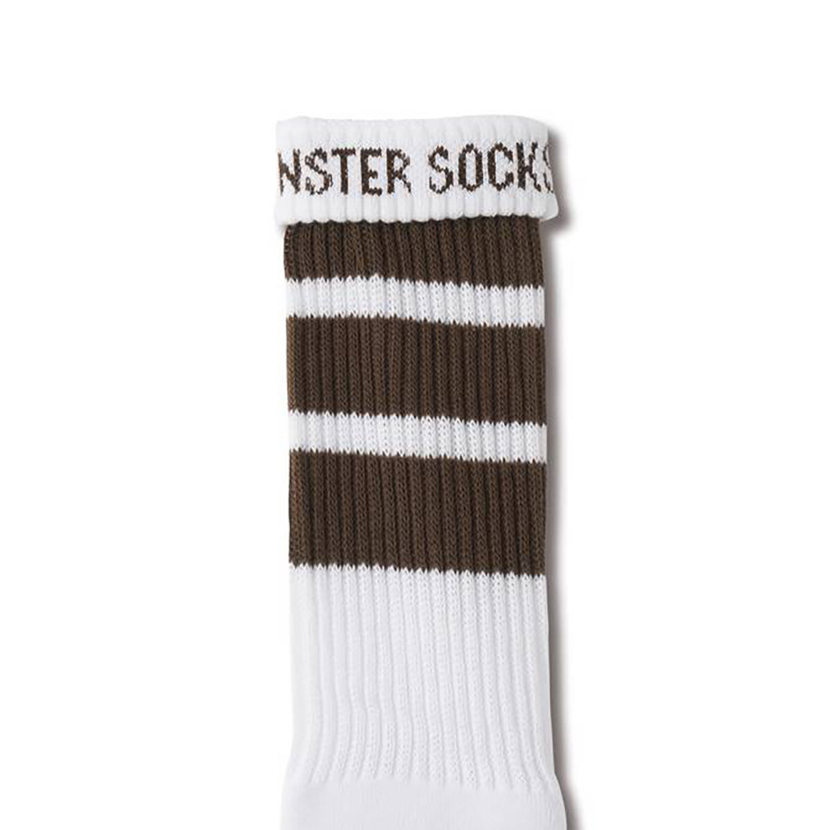 AKTR MONSTER SOCKS アクター モンスターソックス 226-011021【メンズ ソックス オールドスクール レトロカラー ラインデザイン クルーソックス 26FW】