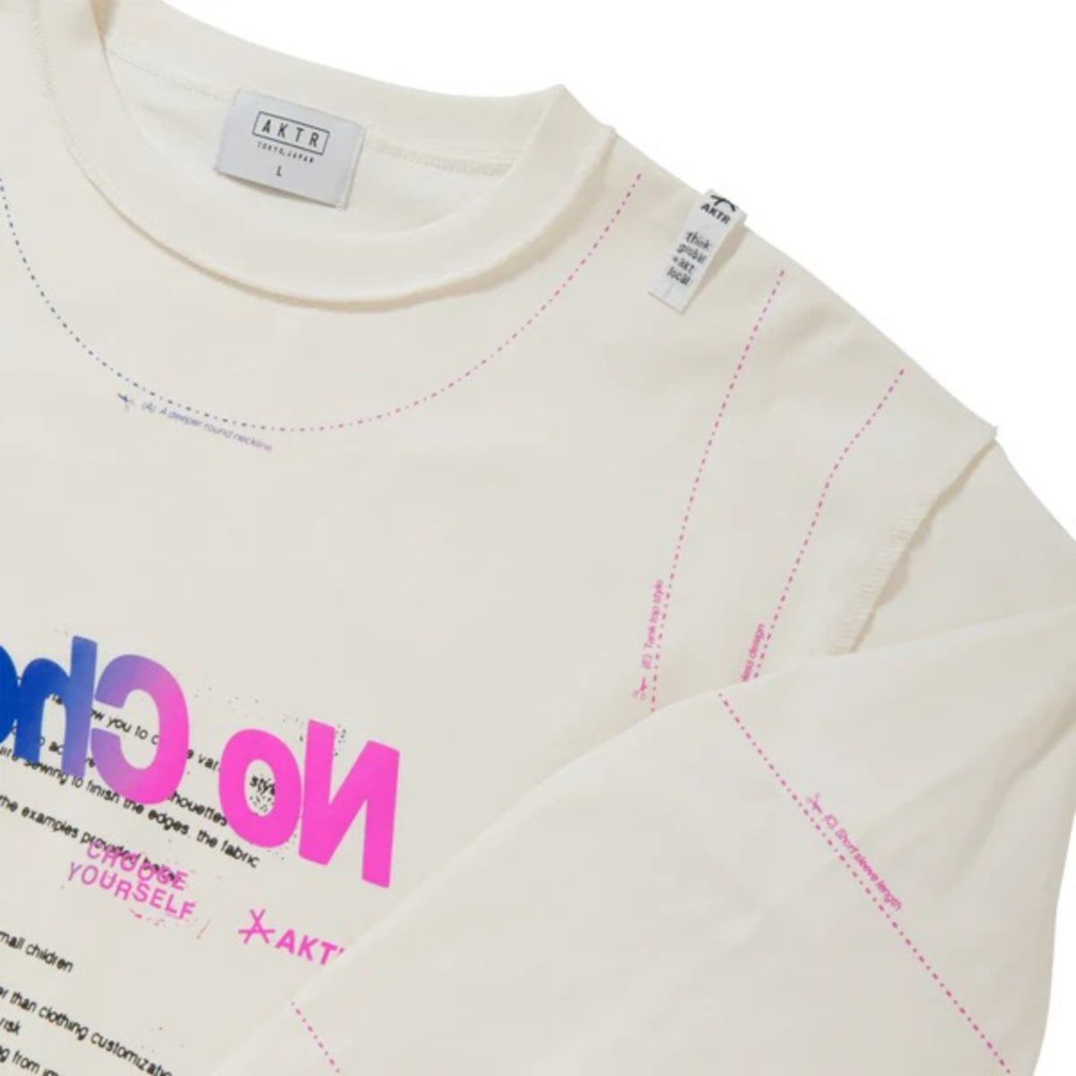 AKTR F.A. DIY CO L/S LOOSE TEE アクター F.A. ディーアイワイ シーオー ロングスリーブ ルーズティー 226-029005【メンズ ロンT カジュアル デイリーユース バスケットボール 天竺生地 26FW】