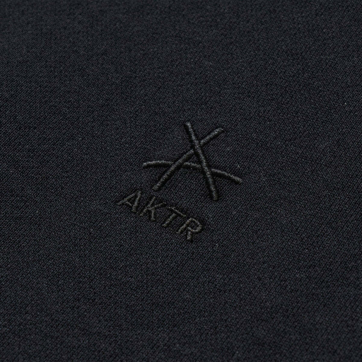 AKTR TRI-LINE AGED HOODIE アクター トライライン エイジド フーディー 226-035010【メンズ スウェットフーディー 裏毛 パーカー ヴィンテージ感 26FW】