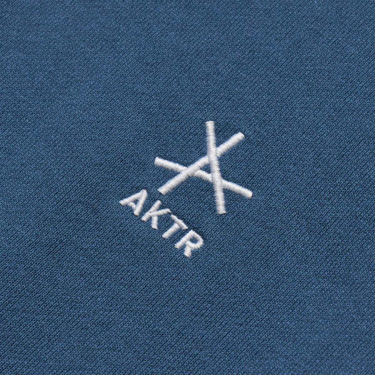 AKTR TRI-LINE AGED HOODIE アクター トライライン エイジド フーディー 226-035010【メンズ スウェットフーディー 裏毛 パーカー ヴィンテージ感 26FW】