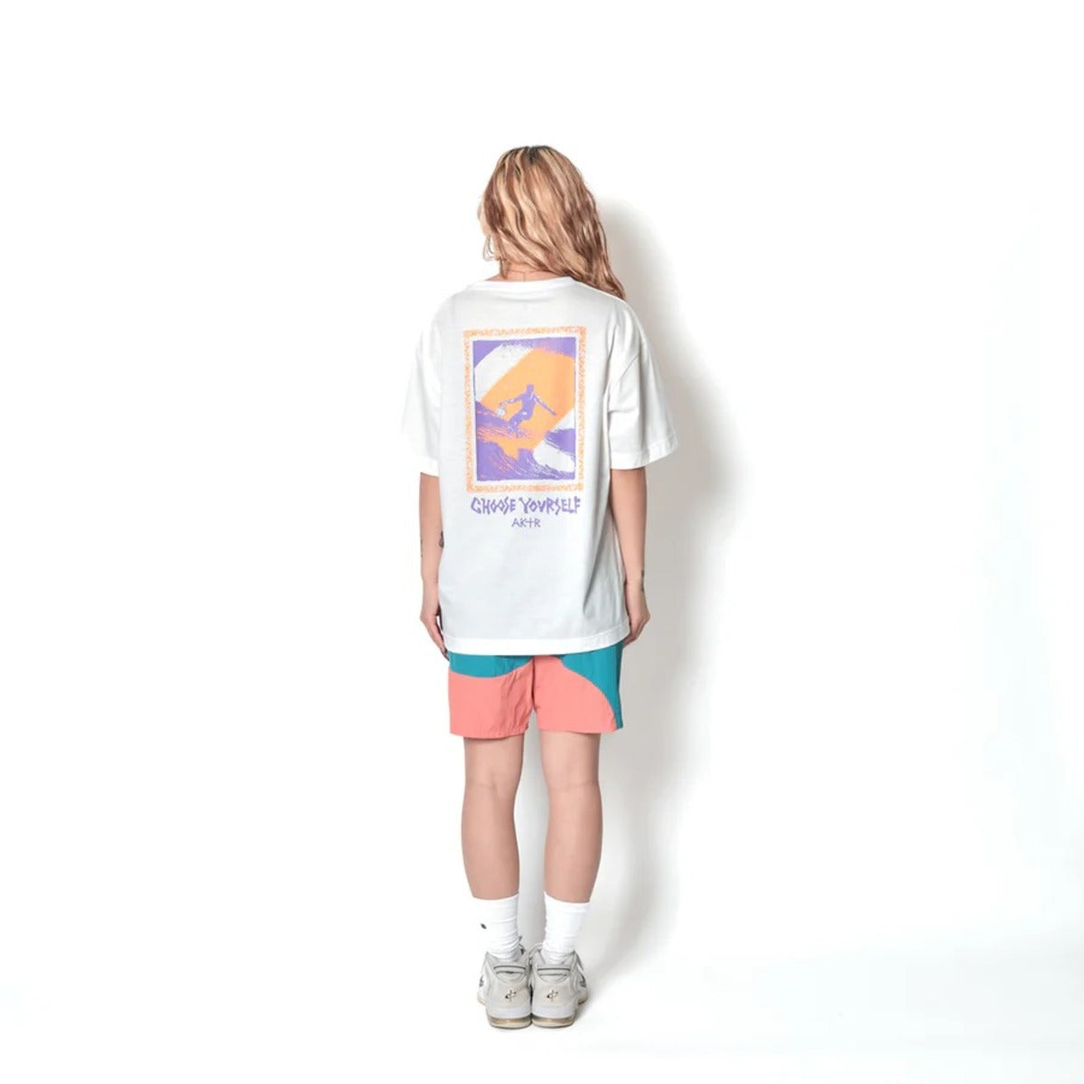 AKTR TIDELINE WAVE NYLON WIDE 5.5″ SHORTS (TL) アクター タイドライン ウェーブ ナイロン ワイド 5.5インチ ショーツ 226-046002【メンズ ショートパンツ 短パン ナイロンパンツ ワイドシルエット 26FW】
