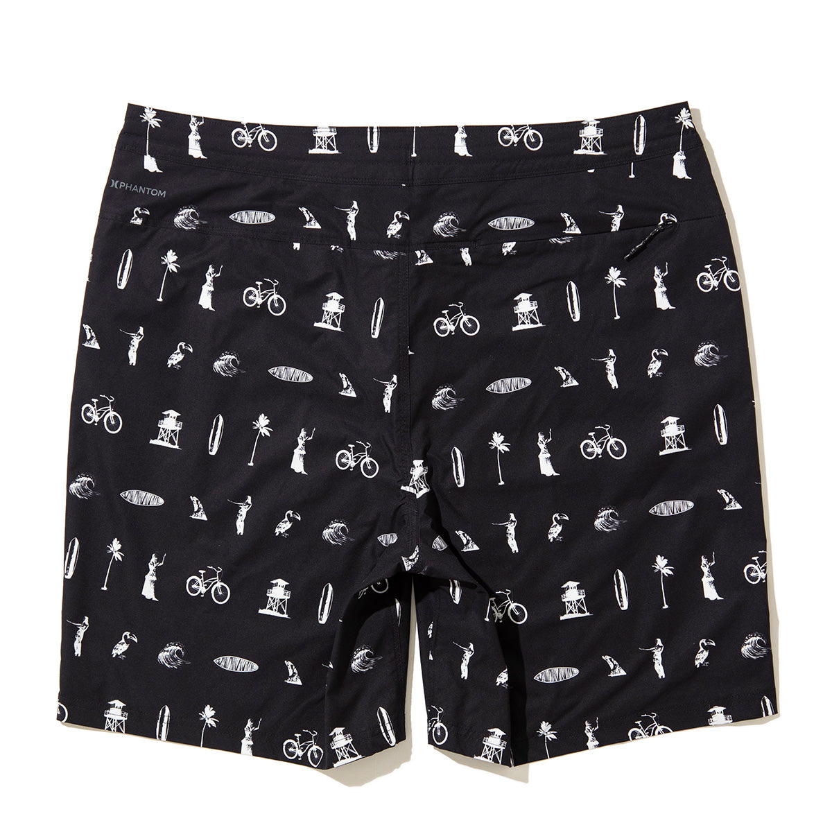Hurley KINETHICS PHANTOM BOARDSHORTS ハーレー キネティクス ファントム ボードショーツ 25KTMBS024【メンズ ショートパンツ 短パン 総柄プリント ストレッチ 耐久性 26SS】