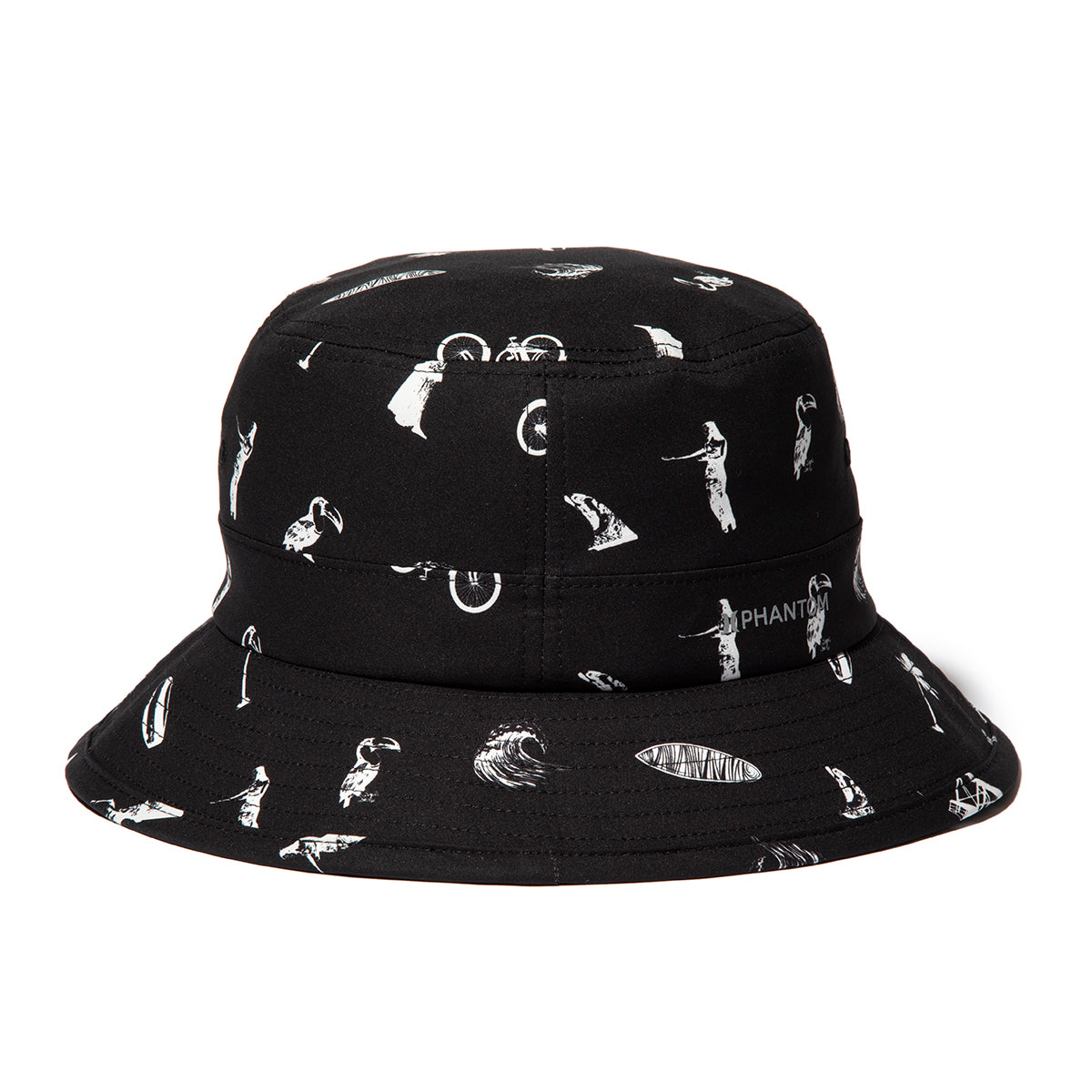 Hurley KINETHICS PHANTOM BUCKET HAT ハーレー キネティクス ファントム バケットハット 25KTMHW021【メンズ ハット 帽子 総柄プリント ストレッチ 耐久性 26SS】