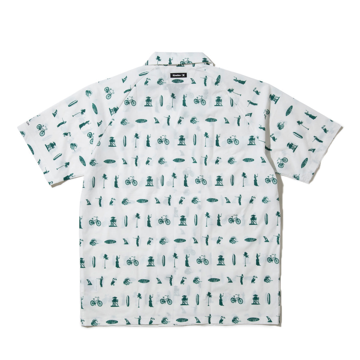 Hurley KINETHICS PHANTOM WOVEN SHORTS ハーレー キネティクス ファントム ウーブン ショーツ 25KTMWV022【メンズ シャツ 総柄プリント ストレッチ 耐久性 26SS】