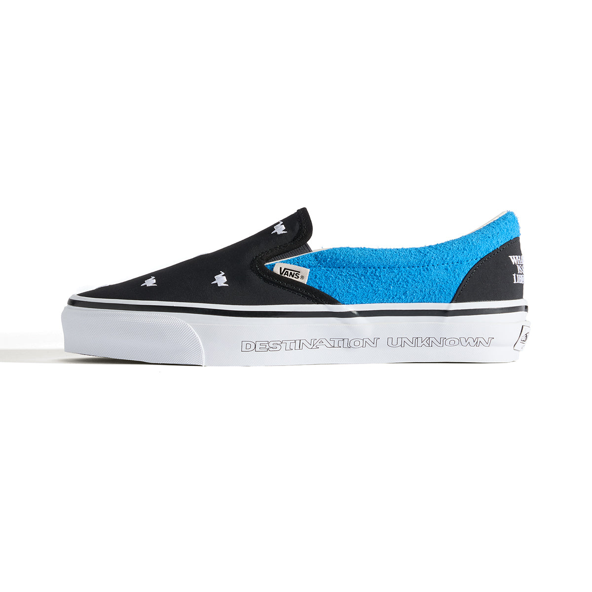 Liberaiders Vans×Liberaiders Premium Classic Slip-On 98 リベレイダース プレミアム クラシック スリップオン 98 779012608【メンズ ローカットスニーカー スリッポン 刺繍 コラボ 26SS】