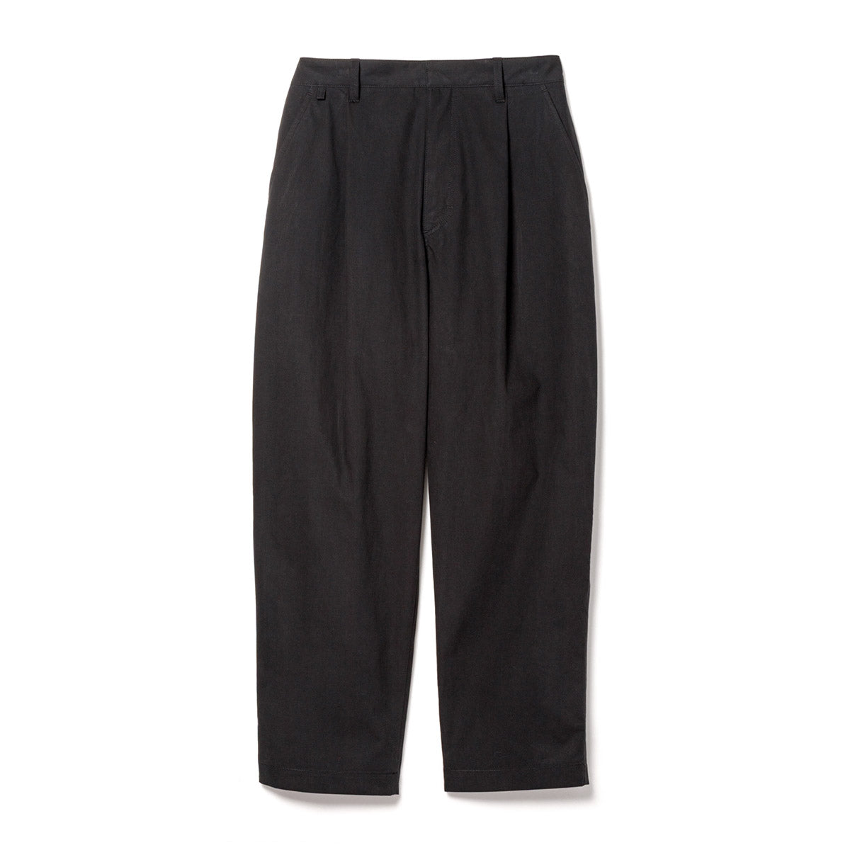 Sandinista Gentleman Tuck Pants サンディニスタ ジェントルマン タック パンツ 60426WA03-BT【メンズ タックパンツ 高密度 コンパクトヤーン 馬布 シルケット加工 26FW】