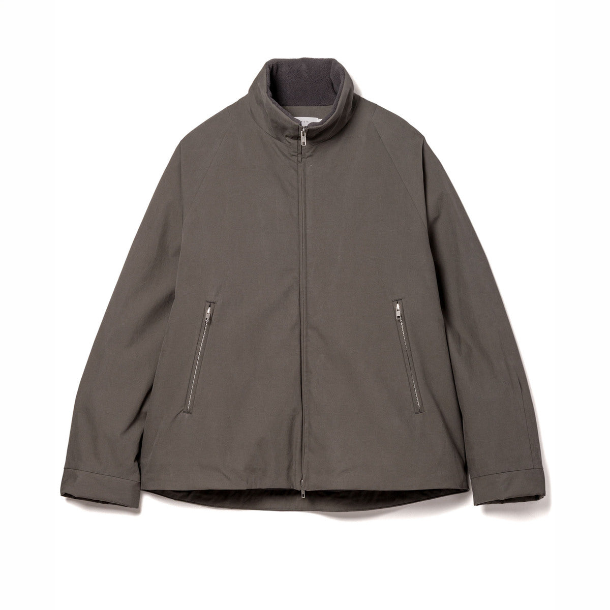 Sandinista Gentleman Stand Collor Jacket サンディニスタ ジェントルマン スタンドカラー ジャケット 60426WA03-OW【メンズ コンパクトヤーン スタンドカラージャケット ラグランスリーブ 26FW】