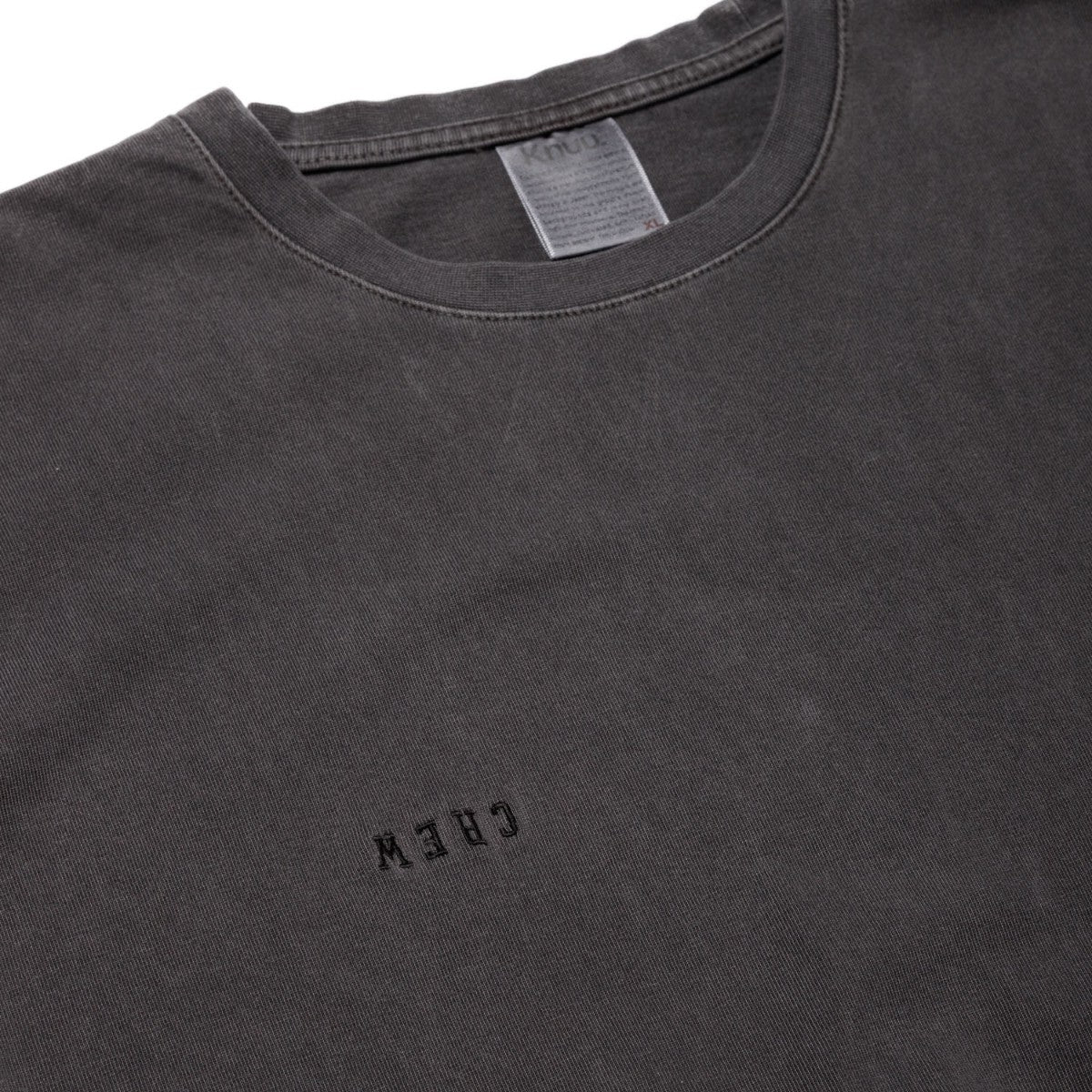 Sandinista Error Pigment Dye L-S Tee サンディニスタ エラー ピグメント ダイ L-S Tシャツ KN-PL-018【メンズ ロングスリーブTシャツ 長袖 刺繍 ヘビー天竺 26FW】