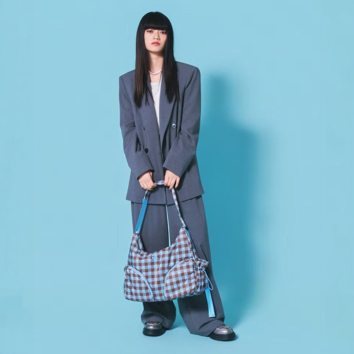 Casselini Round Big Shoulder キャセリーニ ラウンド ビック ショルダー 262-110501【レディース ショルダーバッグ 大容量 通勤・通学 デイリーユース 26FW】