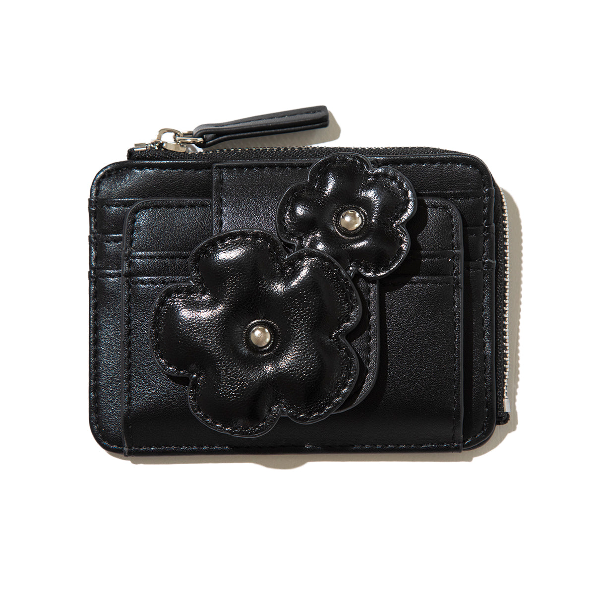 Casselini Pukkuri Flower Card Case キャセリーニ プックリフラワーカードケース 262-110605【レディース カードケース フラワーデザイン 薄型 26FW】