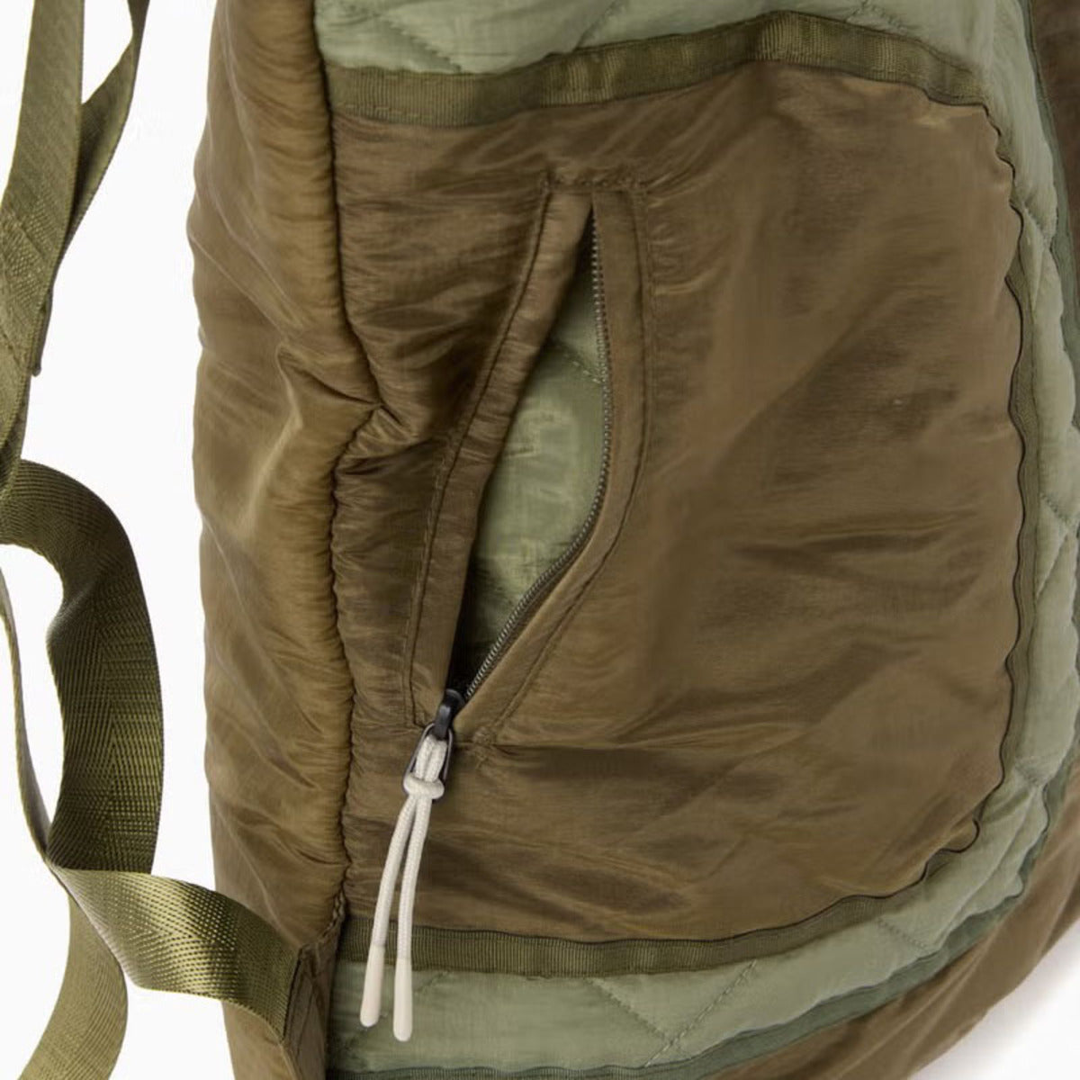 CONTROL FREAK Quilt Knapsack コントロールフリーク キルトナップサック 262-122511【レディース ナイロン 2WAY キルティング ミリタリー調 26FW】