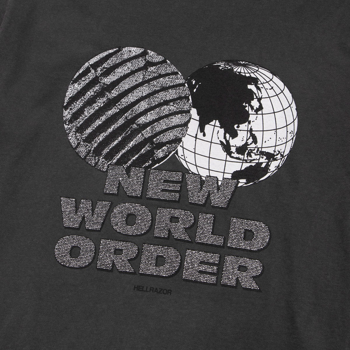Hellrazor POWER TO THE PEOPLE SHIRT ヘルレイザー パワートゥ ザ ピープル シャツ 01126SPSP5301【メンズ ストリートファッション Tシャツ プリント アートカルチャー 26SS】