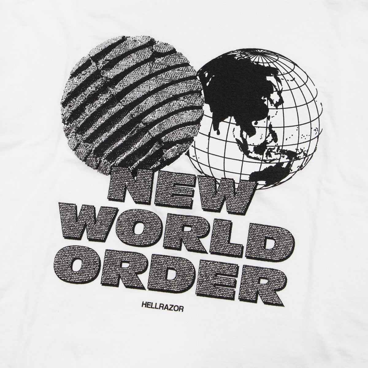 Hellrazor POWER TO THE PEOPLE SHIRT ヘルレイザー パワートゥ ザ ピープル シャツ 01126SPSP5301【メンズ ストリートファッション Tシャツ プリント アートカルチャー 26SS】