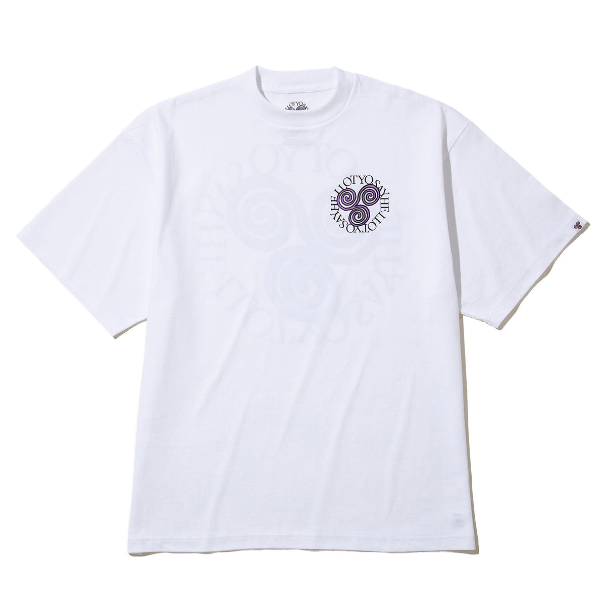 SAYHELLO Slap Logo Tee セイハロー スラップロゴ Tシャツ 26FW-D1-01【メンズ Tシャツ 半袖 プリントTシャツ スクリーンプリント 26FW】