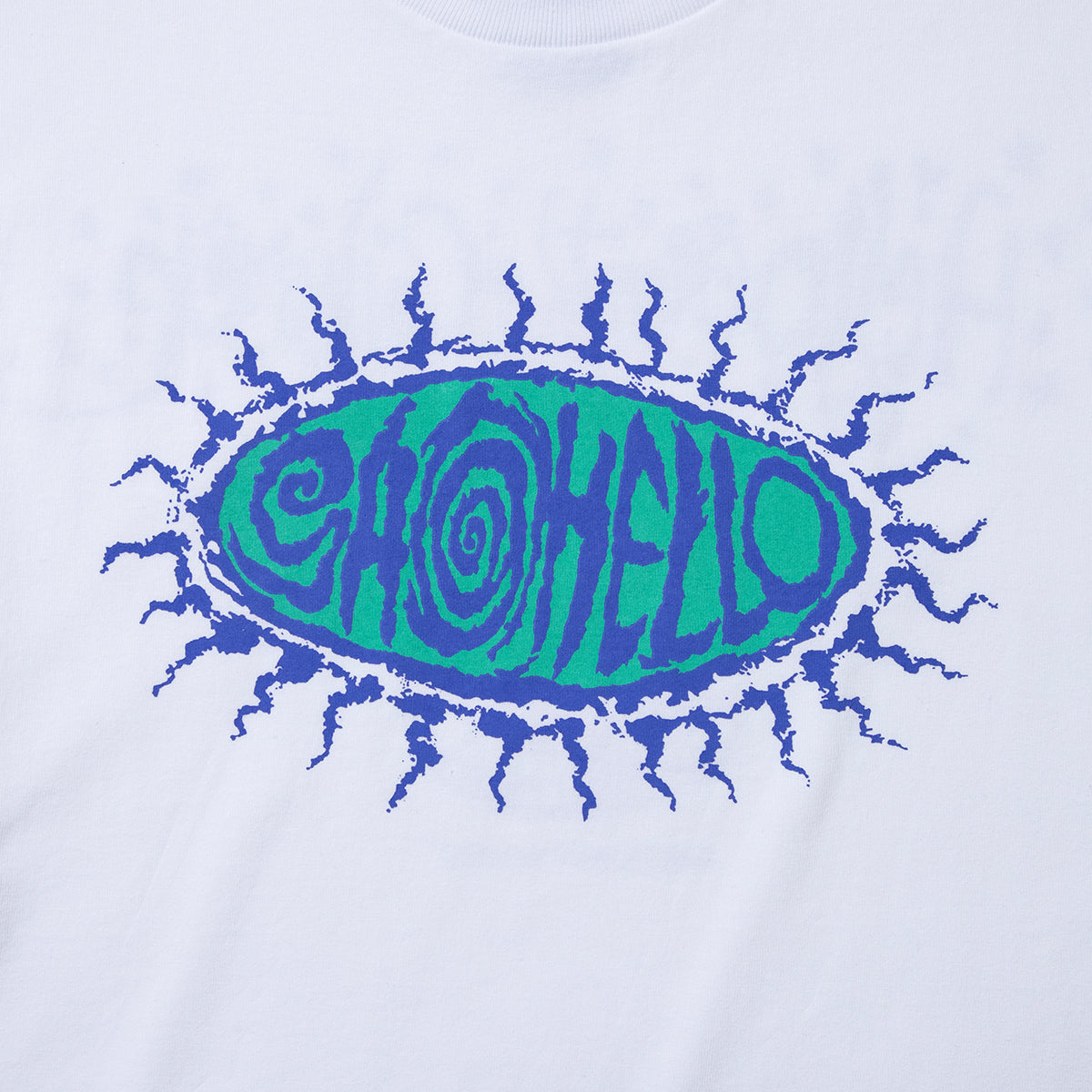 SAYHELLO The Silent Tee セイハロー ザ サイレント Tシャツ 26FW-D1-02【メンズ Tシャツ 半袖 厚手生地 ヘビーウェイト スクリーンプリント 26FW】