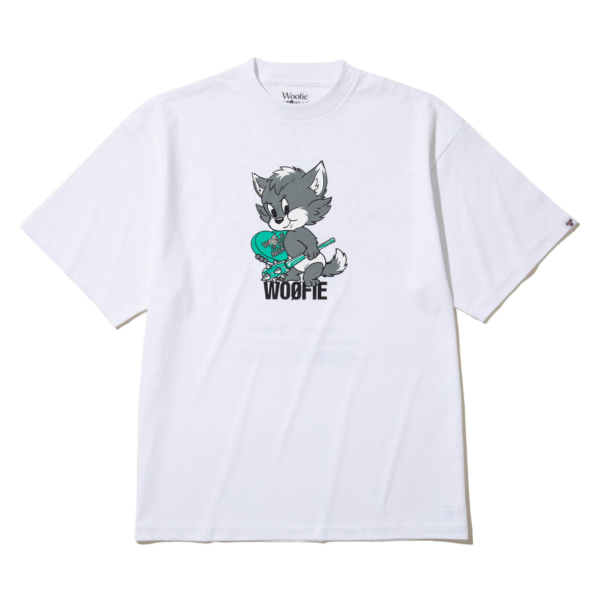 SAYHELLO Bad-Boy Wolf Tee セイハロー バッドボーイ ウルフ Tシャツ 26FW-D1-03【メンズ Tシャツ 半袖 厚手生地 インクジェットプリント スクリーンプリント 26FW】