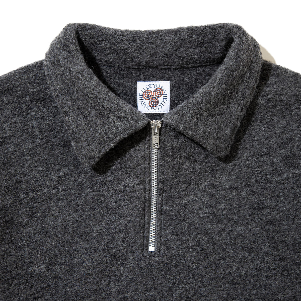 SAYHELLO Trip Wool Harf-Zip セイハロー トリップ ウール ハーフジップ 26FW-D3-03【メンズ ハーフジップ ニット フリース ボックスシルエット トリップウール 26FW】