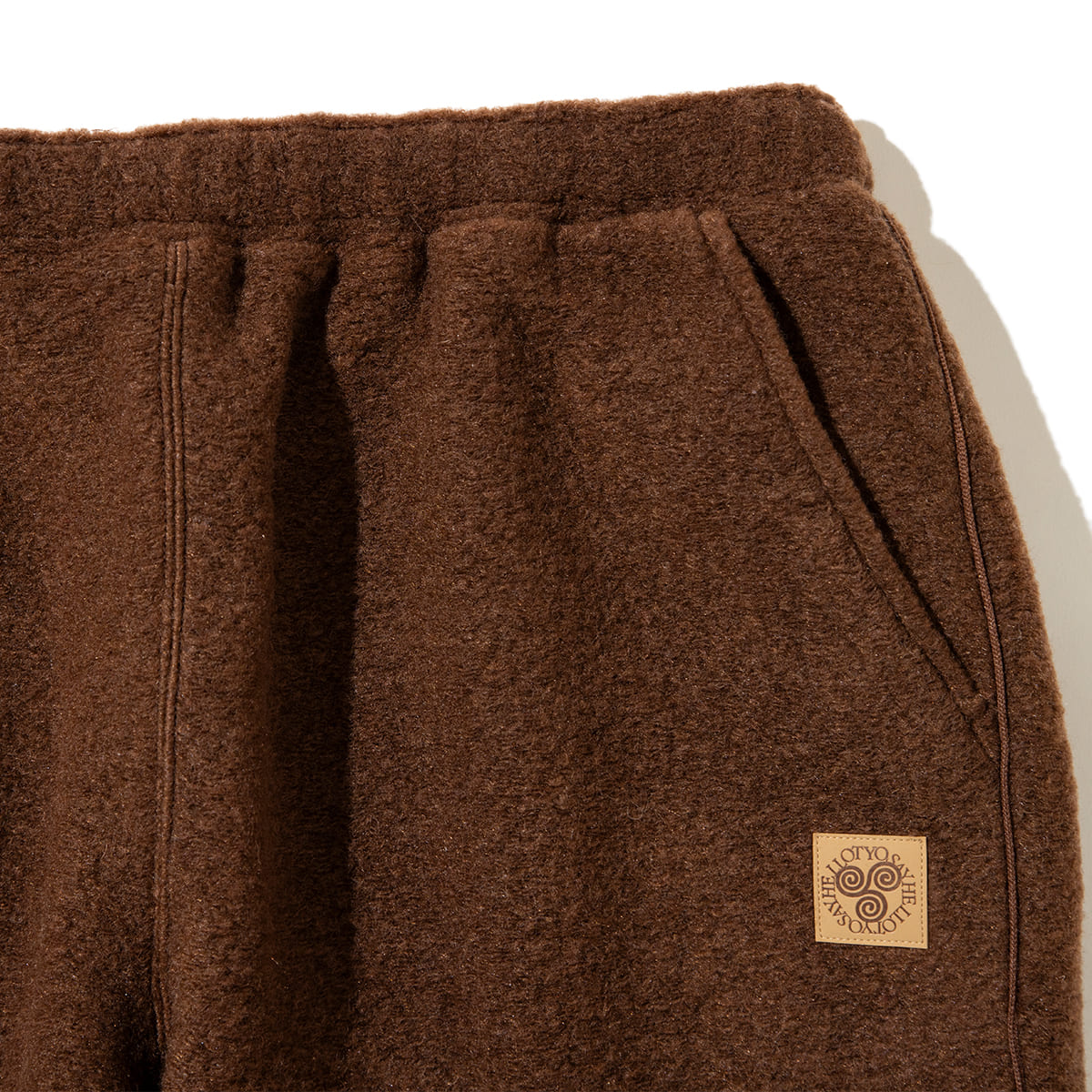 SAYHELLO Trip Wool Pants セイハロー トリップ ウール パンツ 26FW-D3-04【メンズ ワイドパンツ ニット フリース ドローコード仕様 トリップウール 26FW】