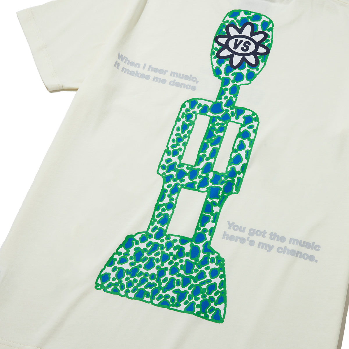 VERY SPECIAL Listening T-shirt ベリースペシャル リスニング Tシャツ VS26AW01000【メンズ 半袖Tシャツ グラフィックデザイン ストリート バックプリント 26FW】