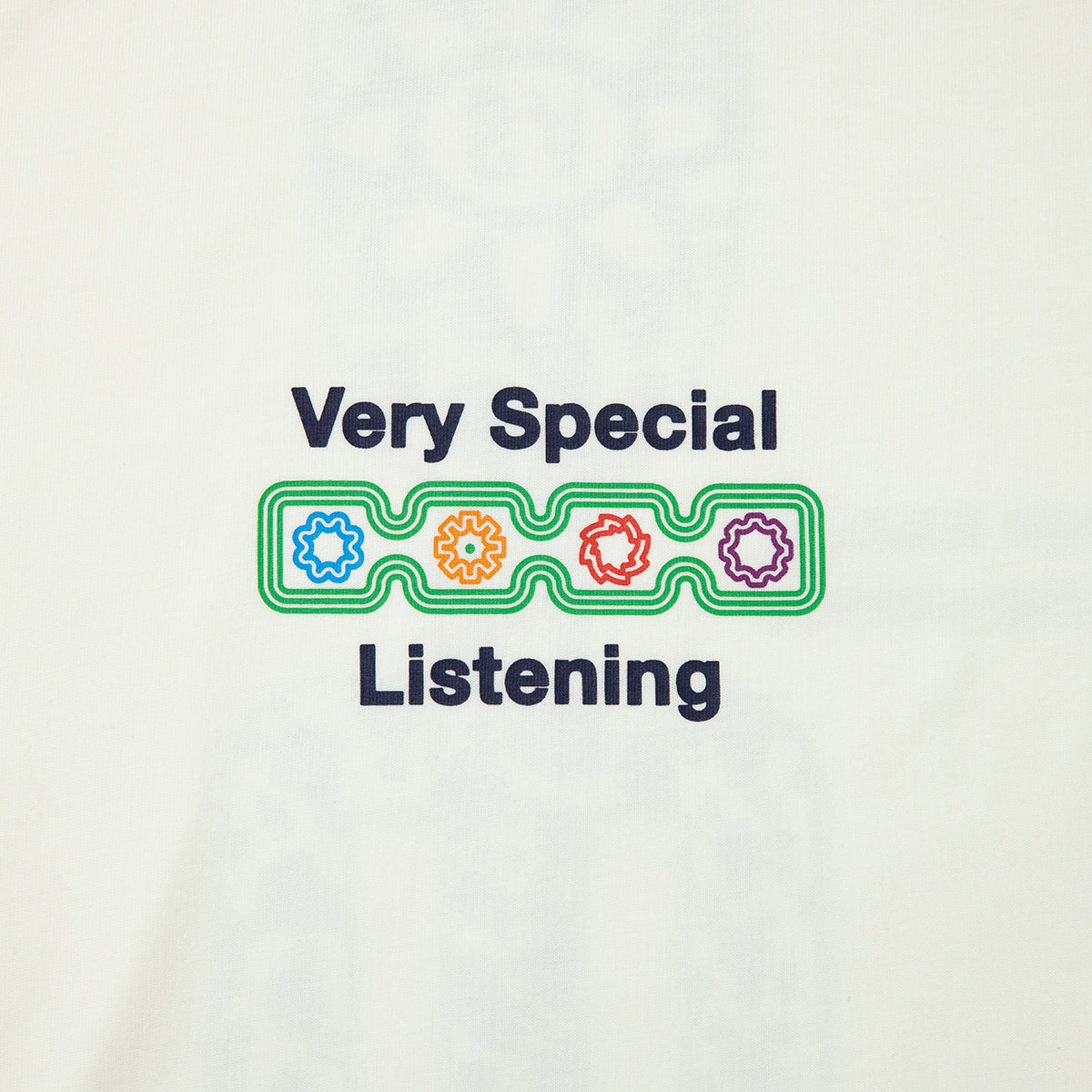 VERY SPECIAL Listening T-shirt ベリースペシャル リスニング Tシャツ VS26AW01000【メンズ 半袖Tシャツ グラフィックデザイン ストリート バックプリント 26FW】