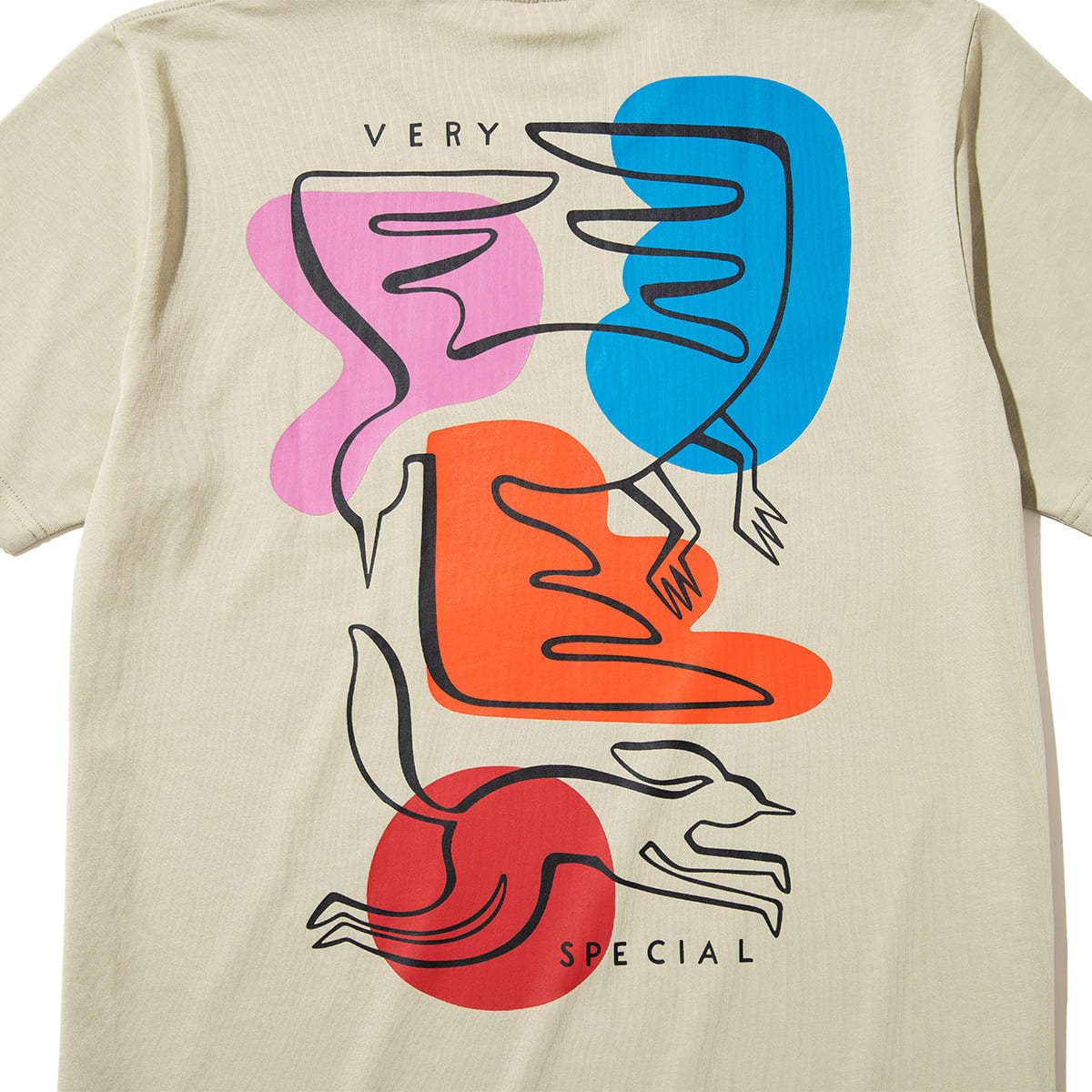 VERY SPECIAL Outside The Lines T-shirt ベリースペシャル アウトサイド ザ ラインズ Tシャツ VS26SS01000【メンズ 半袖Tシャツ グラフィックTシャツ ファッション デイリーユース 26FW】