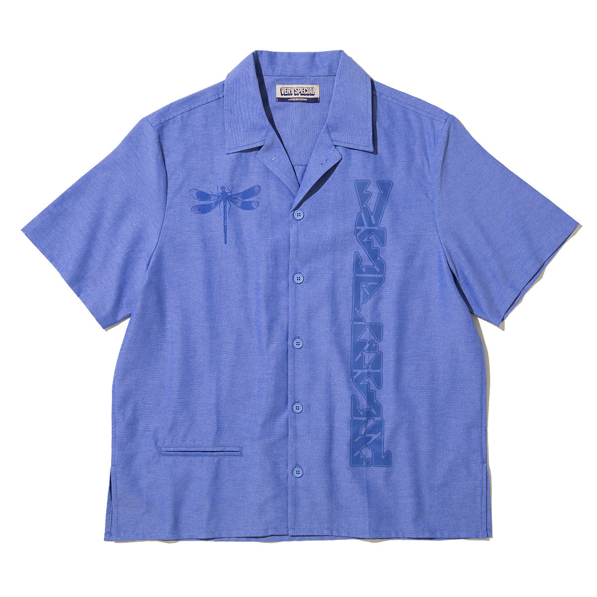 VERY SPECIAL GASIUS VSPESH 2.0 SS VACAY BUTTON DOWN ベリースペシャル ガシアス ブイスペッシュ 2.0 SS バケイ ボタンダウン VS26SS01800【メンズ ショートスリーブシャツ グラフィックシャツ 半袖シャツ カジュアルウェア 26FW】