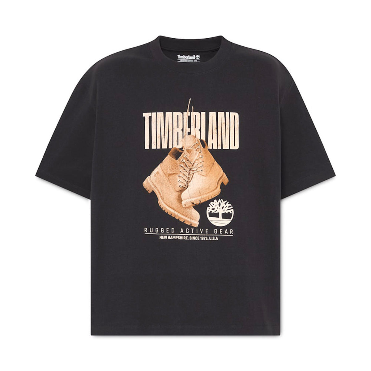 Timberland Graphic T-Shirt ティンバーランド グラフィック Tシャツ A5TH7【メンズ 半袖Tシャツ オーガニックコットンTシャツ リラックスフィット 26FW】