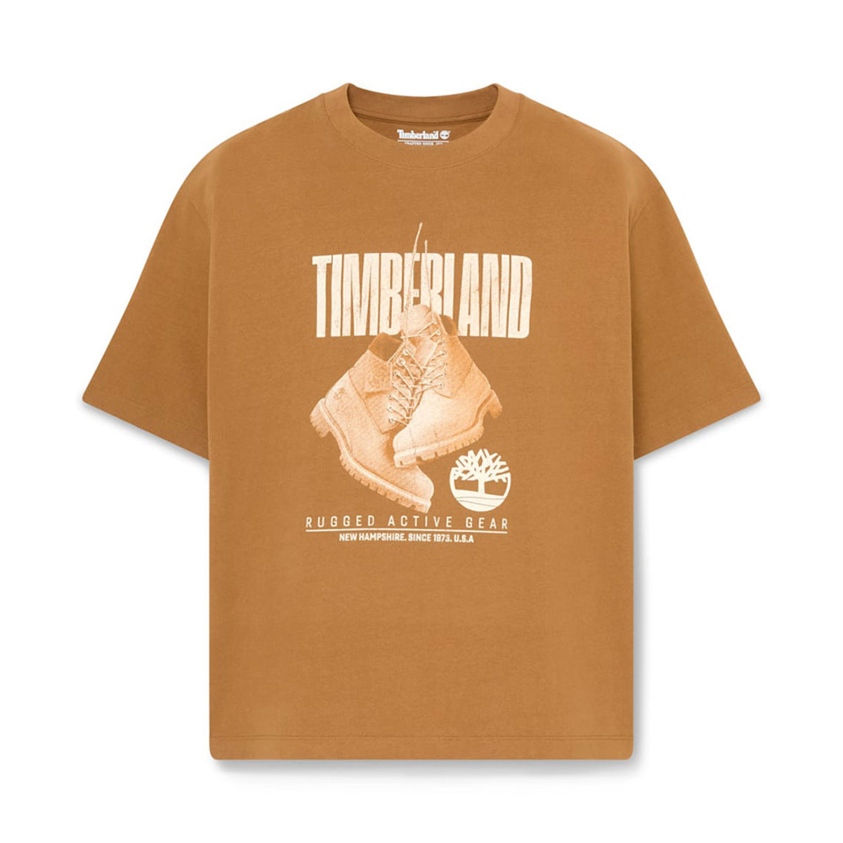 Timberland Graphic T-Shirt ティンバーランド グラフィック Tシャツ A5TH7【メンズ 半袖Tシャツ オーガニックコットンTシャツ リラックスフィット 26FW】