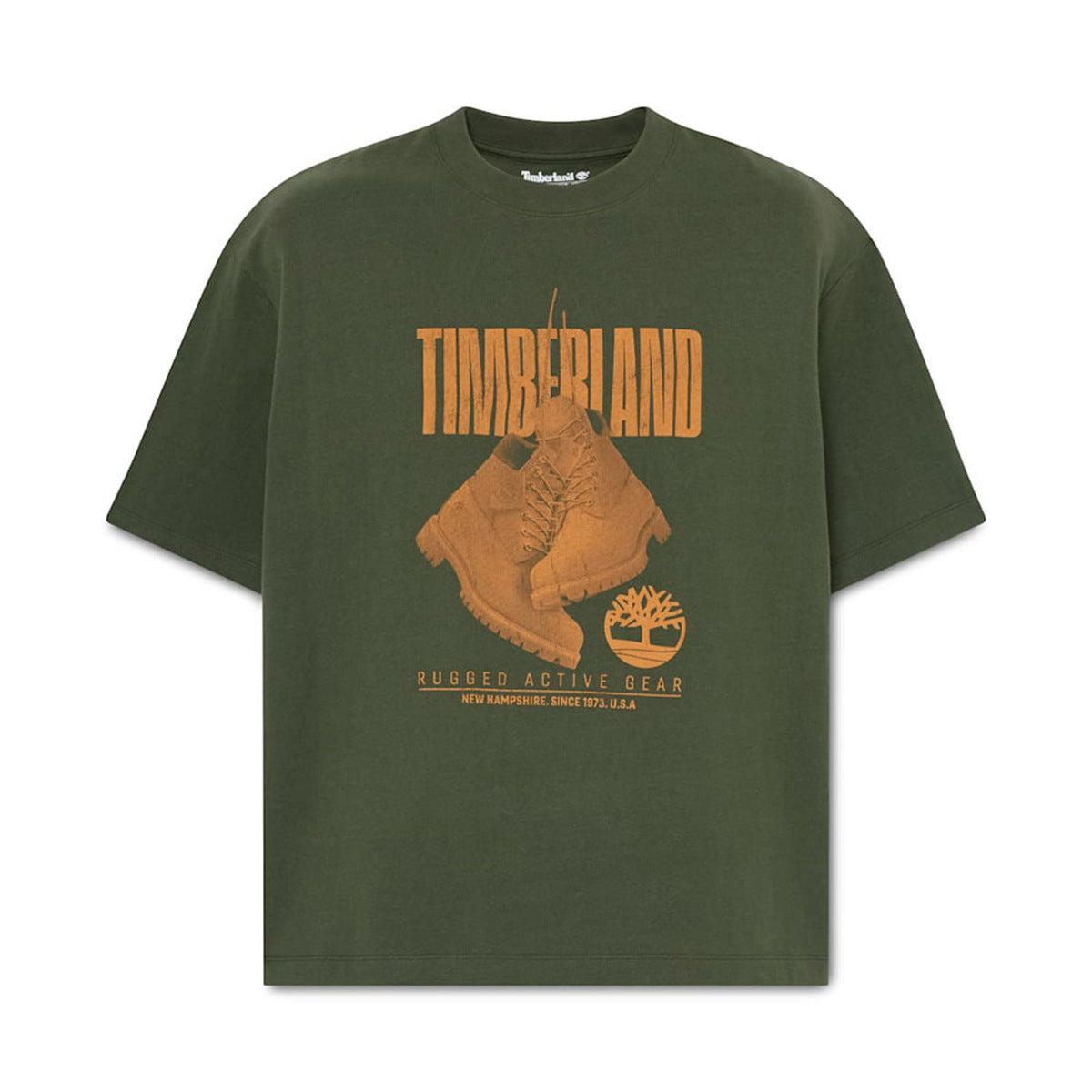 Timberland Graphic T-Shirt ティンバーランド グラフィック Tシャツ A5TH7【メンズ 半袖Tシャツ オーガニックコットンTシャツ リラックスフィット 26FW】