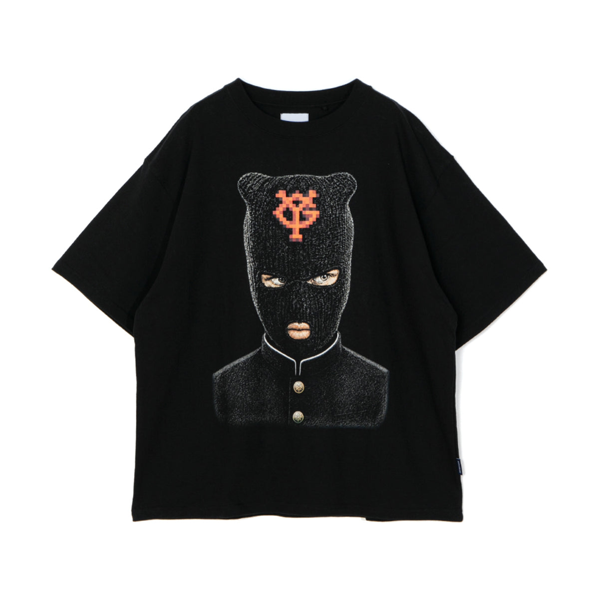 APPLEBUM “Balaclava” T-shirt アップルバム バラクラバ Tシャツ EA2621104【メンズ 半袖Tシャツ アートワーク 天竺 プリント 26FW】