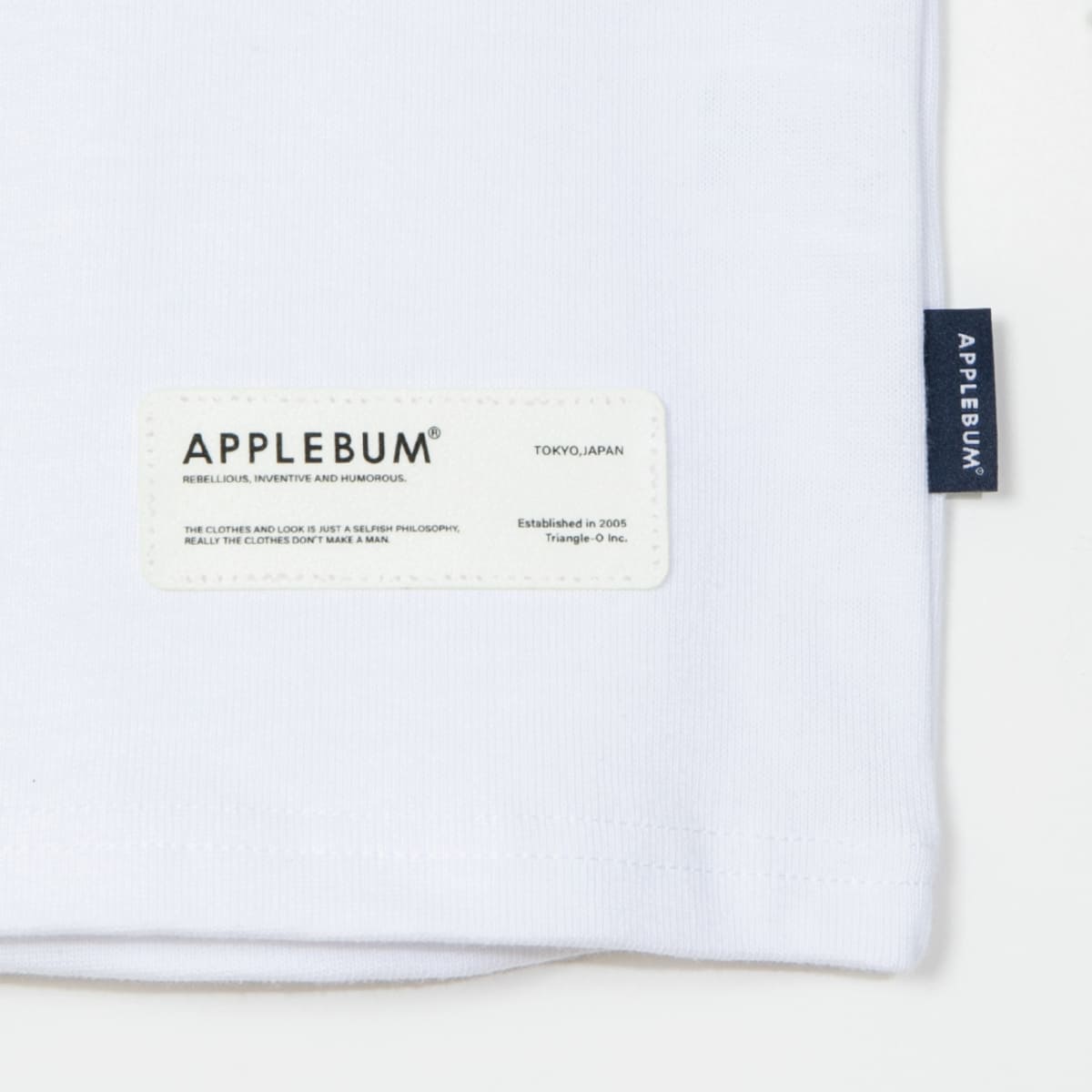APPLEBUM “New York” T-shirt アップルバム ニューヨーク Tシャツ TY2621101【メンズ 半袖Tシャツ グラフィックTシャツ 水彩画 天竺 ストリート 26FW】