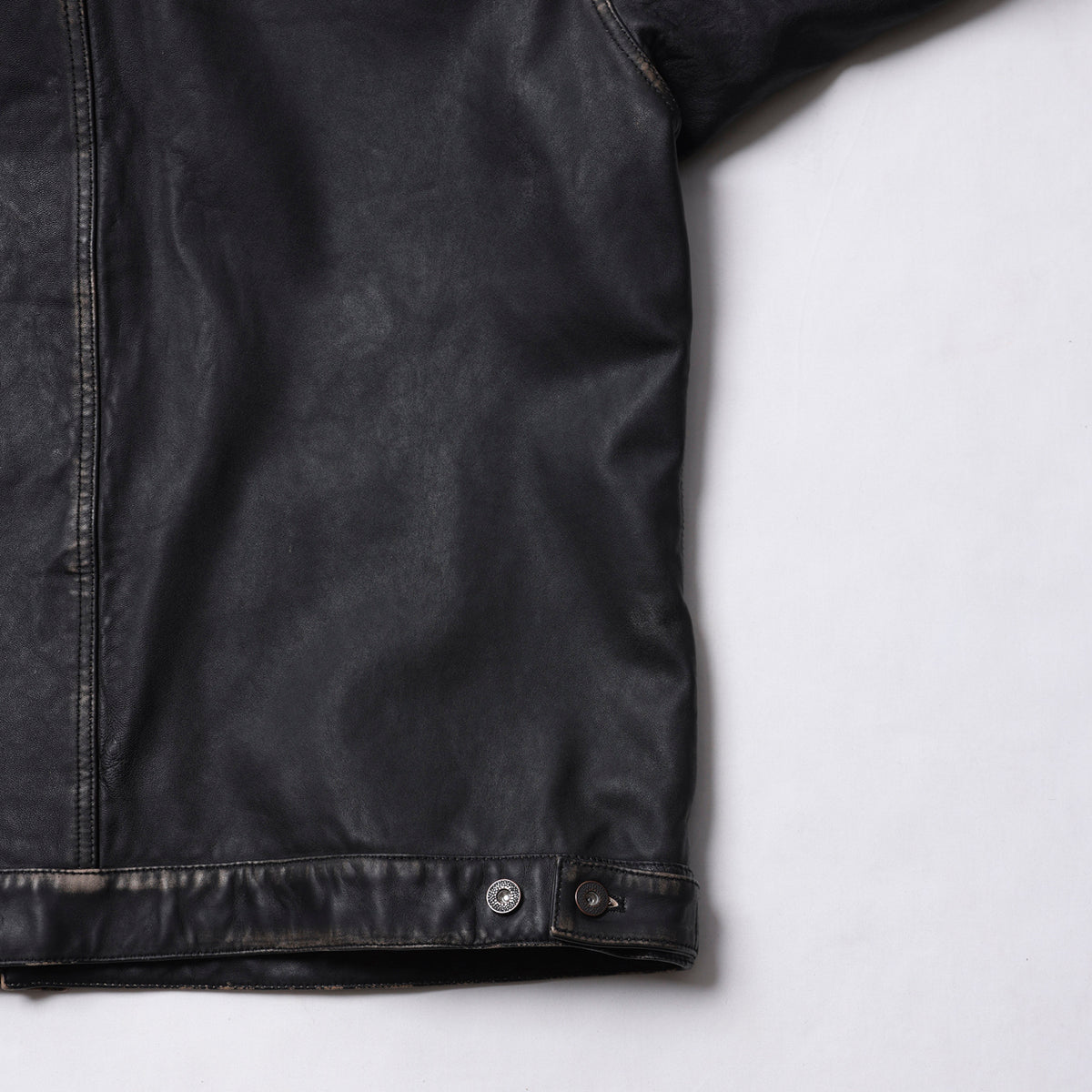 Liberaiders WASHED LEATHER JACKET リベレイダース ウォッシュド レザー ジャケット 730132603【メンズ レザージャケット 羊革 ヴィンテージライク ウォッシュ加工 26FW】