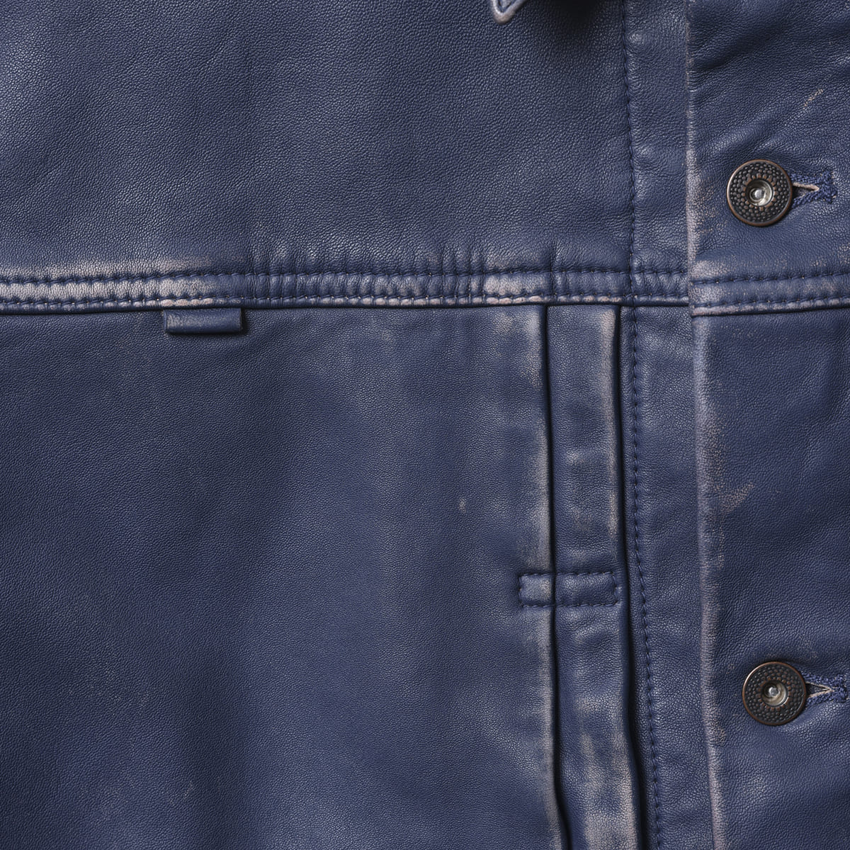 Liberaiders WASHED LEATHER JACKET リベレイダース ウォッシュド レザー ジャケット 730132603【メンズ レザージャケット 羊革 ヴィンテージライク ウォッシュ加工 26FW】