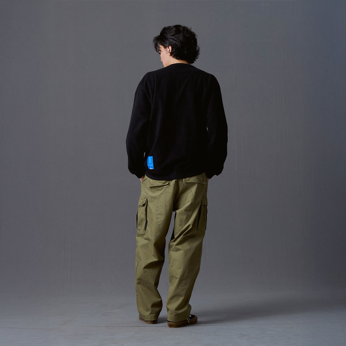 Liberaiders OG LOGO FLEECE CREWNECK リベレイダース オージー ロゴ フリース クルーネック 733092603【メンズ 長袖 クルーネック フリース 保温性 軽量 カジュアル 26FW】