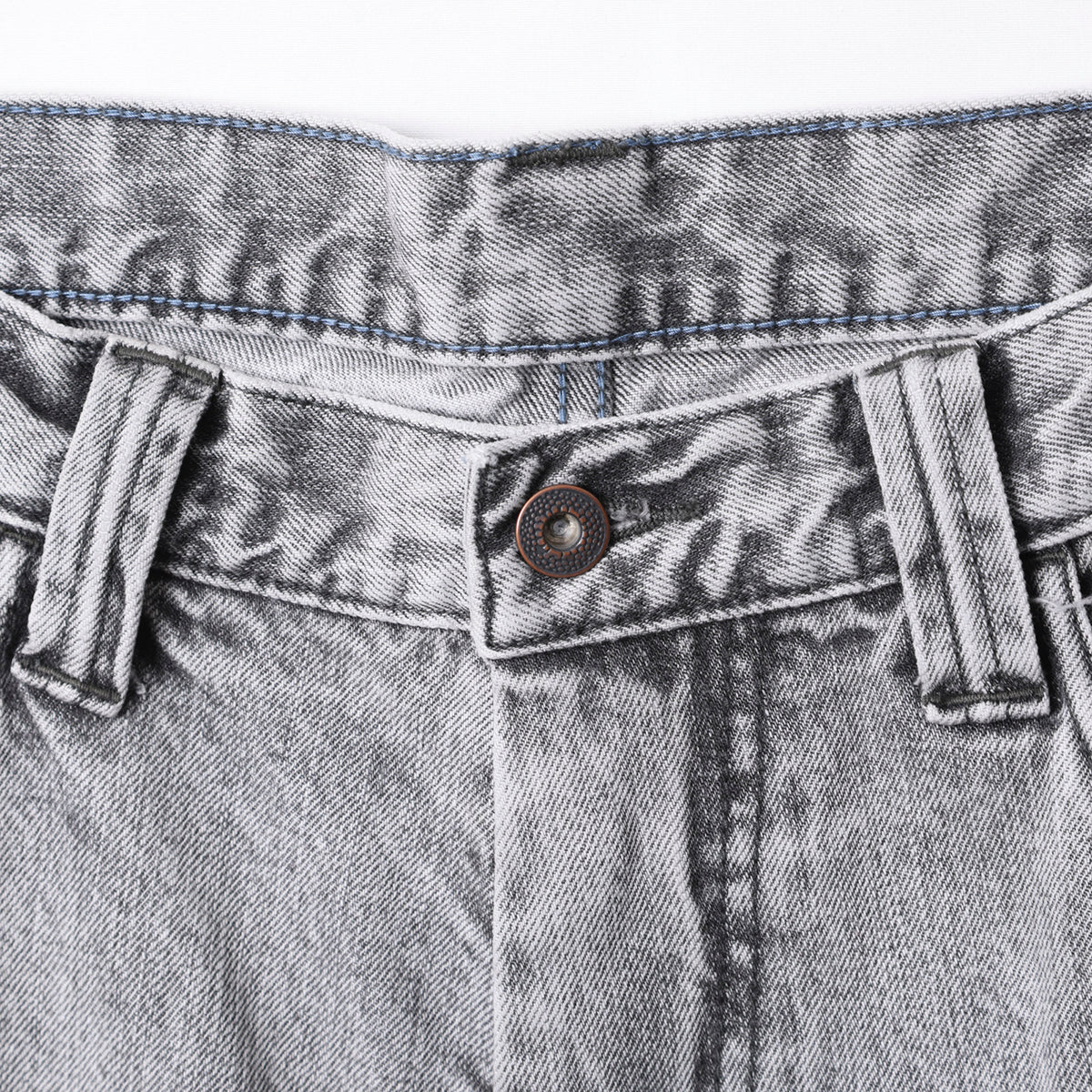 Liberaiders BAGGY DENIM PANTS リベレイダース バギー デニム パンツ 737042603【メンズ スラブデニム バギーパンツ バギーシルエット ケミカルウォッシュ 26FW】