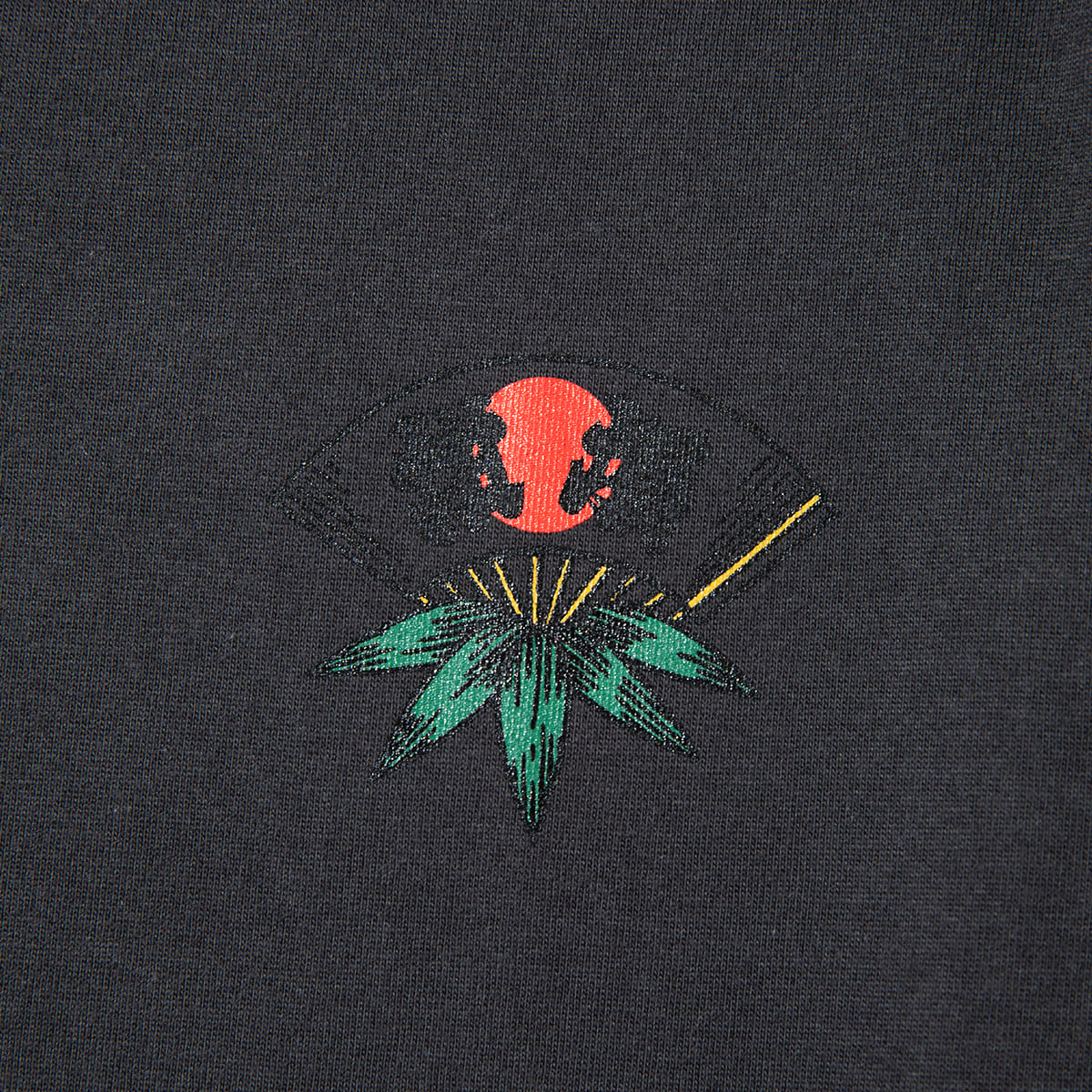 坩堝 熊手 LS/S T-SHIRTS ( 画工遊鷹 ) RUTSUBO 熊手 ロングスリーブ Tシャツ R26FA-YUTAKA-TS1【メンズ 長袖Tシャツ ロンT グラフィック 6.2oz ストリートカルチャー 26FW】