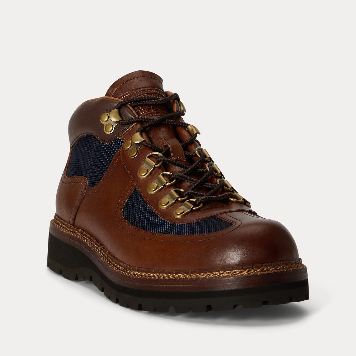 POLO RALPH LAUREN POLO ALP MID-BOOTS-MID CUT BOOT LTHR/BALLSTIC NYLON ポロ ラルフ ローレン ポロ アルプ ミッドブーツ ミッドカットブーツ レザー/バリスティックナイロン MAPOFTW0D720109250【メンズ レザー 耐久性 カジュアル デイリーユース 26FW】