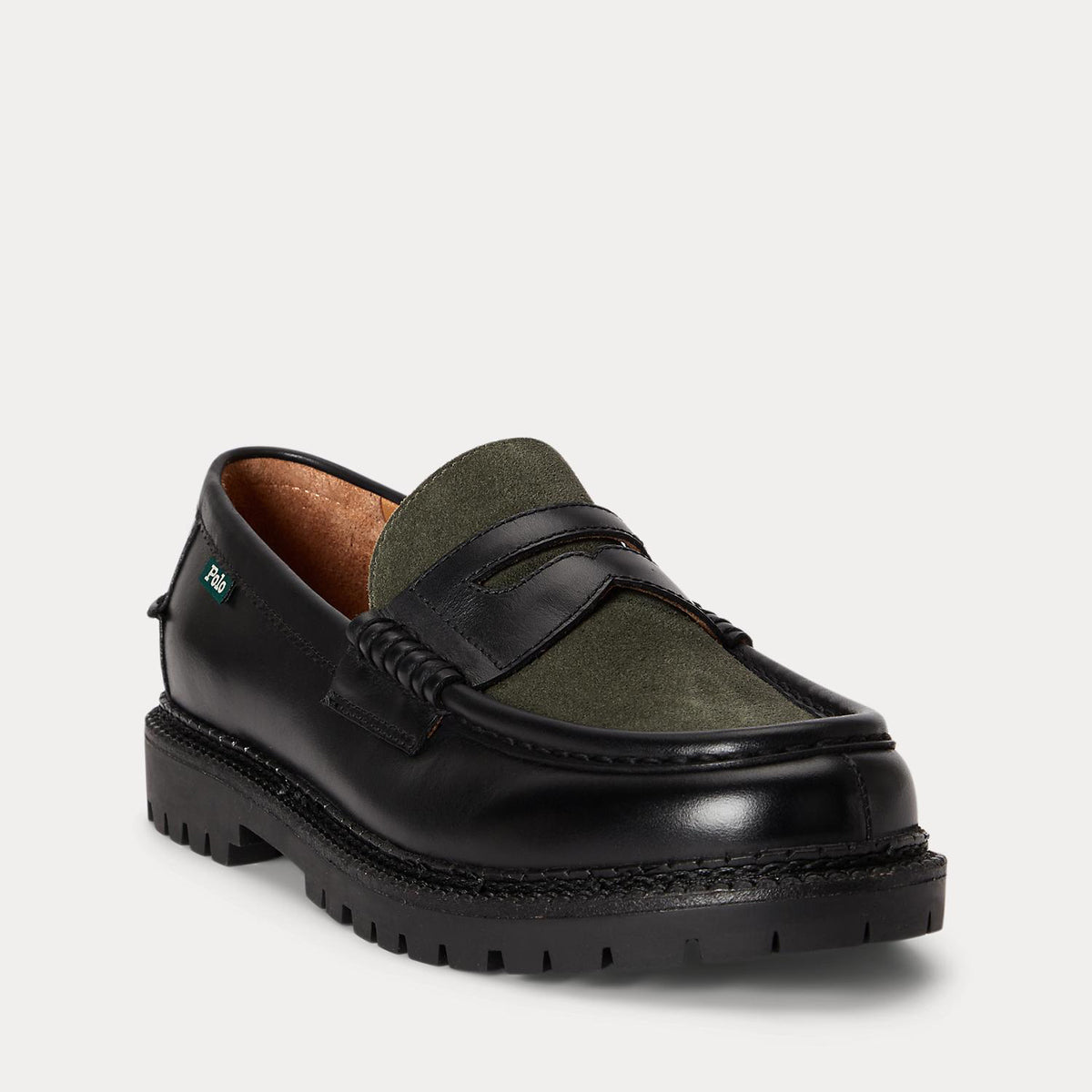 POLO RALPH LAUREN JETT PENNY-CASUAL SHOE-BUCK LEATHER/SUEDE ポロ ラルフ ローレン ジェット ペニー カジュアル シュー バックレザー/スエード MAPOFTW0Z220187001【メンズ レザー スエード ローファー カジュアル デイリーユース 26FW】